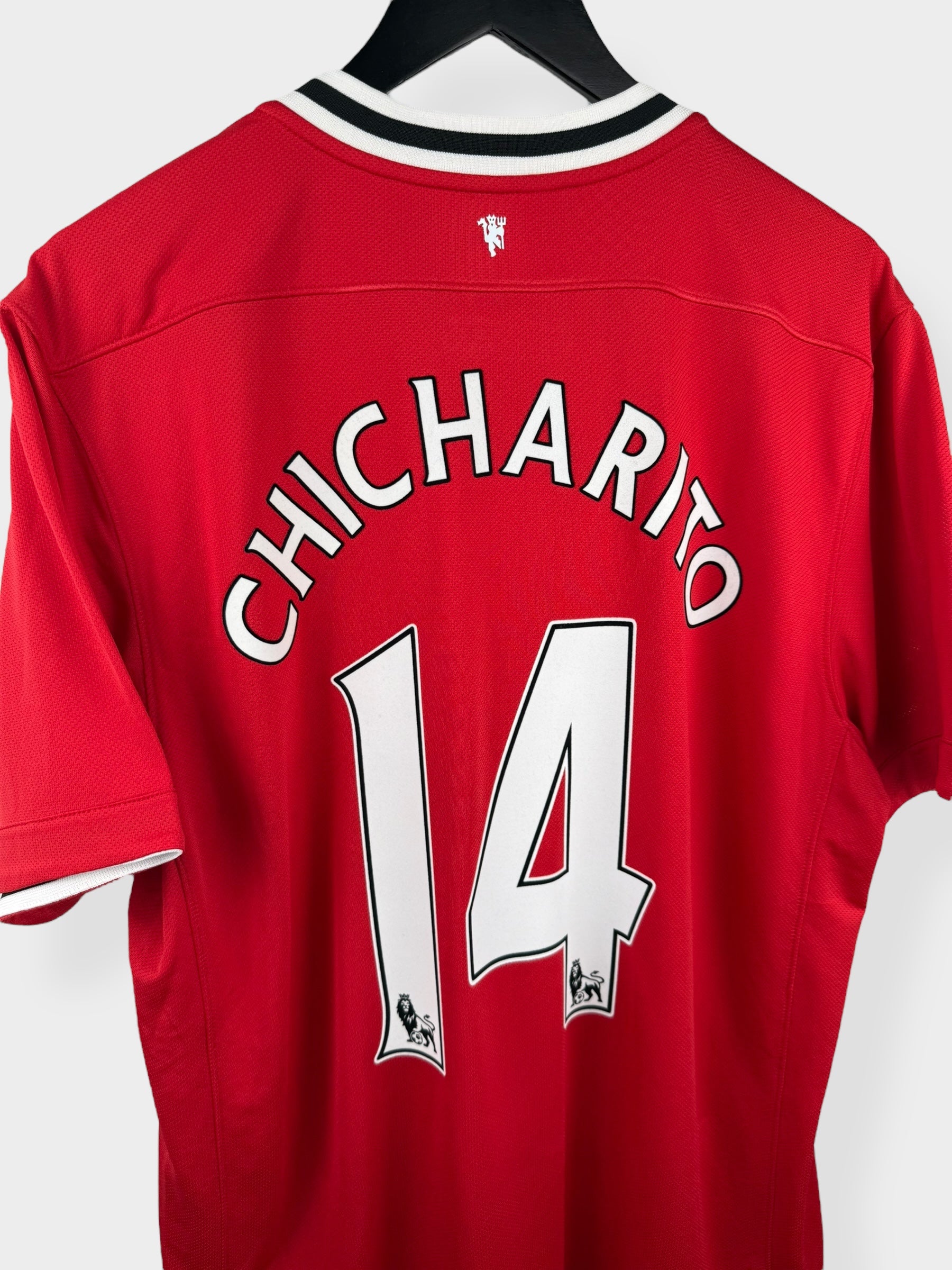 2011-12 MANCHESTER UNITED THUISSHIRT CHICHARITO #14 XL