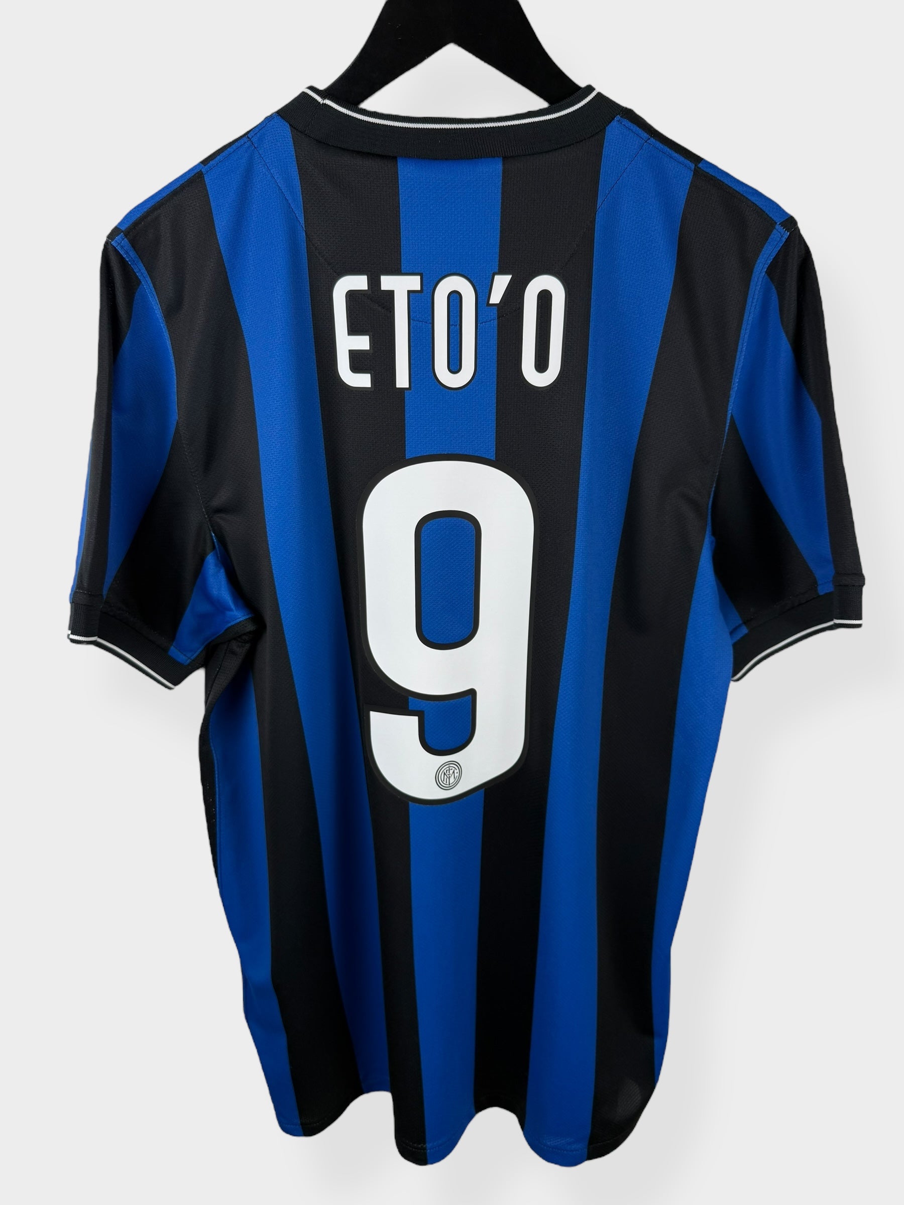 2009-10 INTER MILAN HOME SHIRT ETO'O #9 M - Authentic Football Club