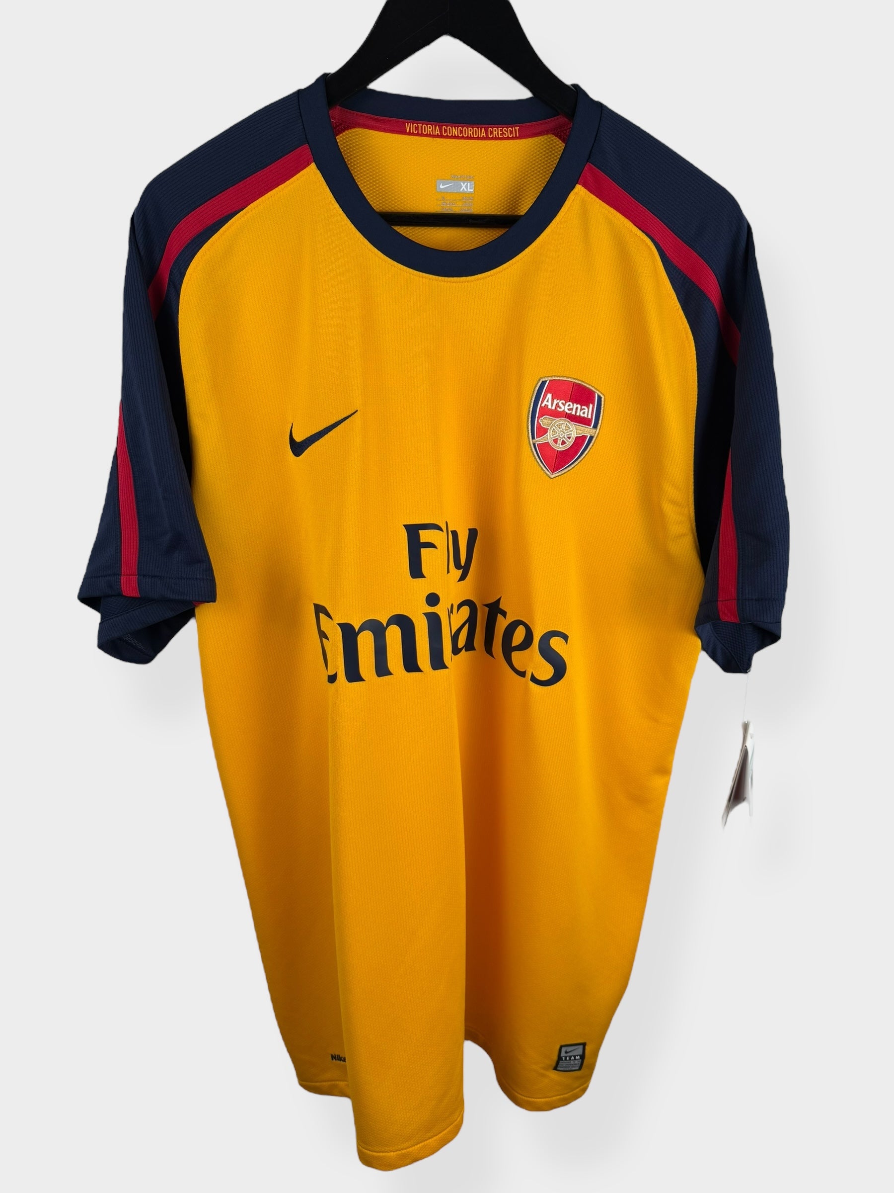 2008-09 ARSENAL AWAY SHIRT FABREGAS #4 M - Authentic Football Club