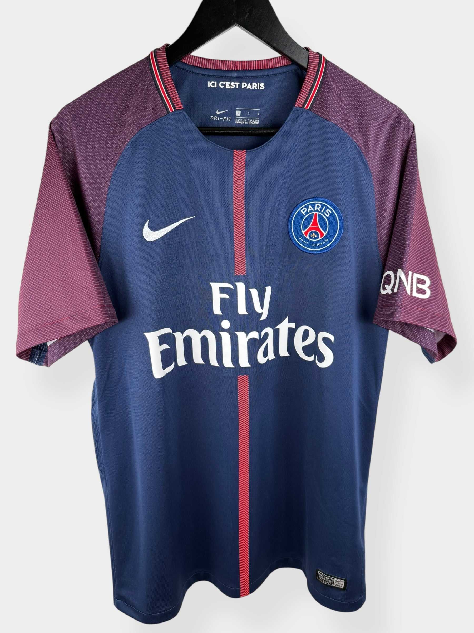 2017-18 PARIS-SAINT GERMAIN HEIMTRIKOT NEYMAR JR #10 L