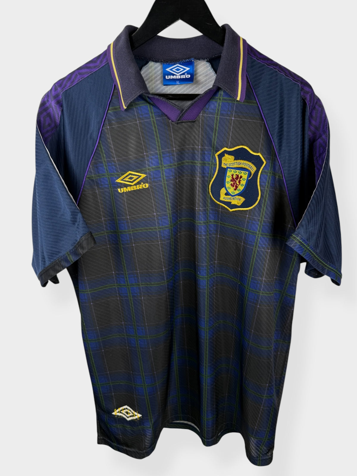 1995-96 SCHOTTLAND AUSWÄRTSTRIKOT XL
