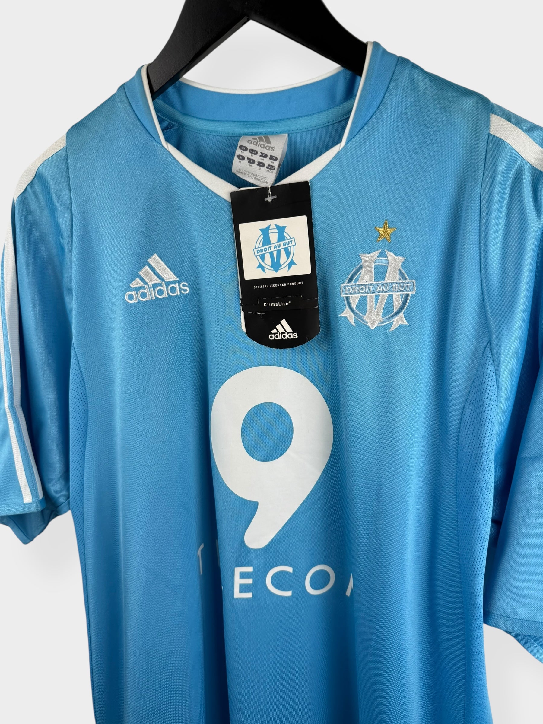 2003-04 OLYMPIQUE MARSEILLE AWAY SHIRT DROGBA #11 M - Authentic Football Club