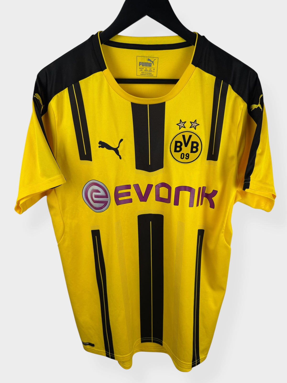 2016-17 BORUSSIA DORTMUND HOME SHIRT L