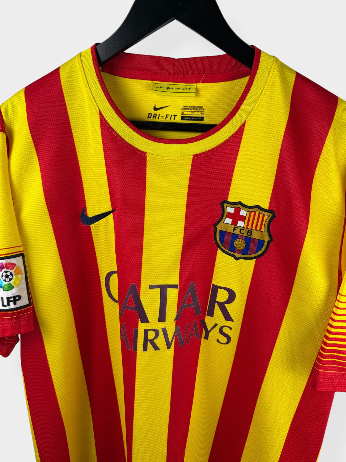 2013-14 BARCELONA AUSWÄRTSTRIKOT XAVI #6 XL