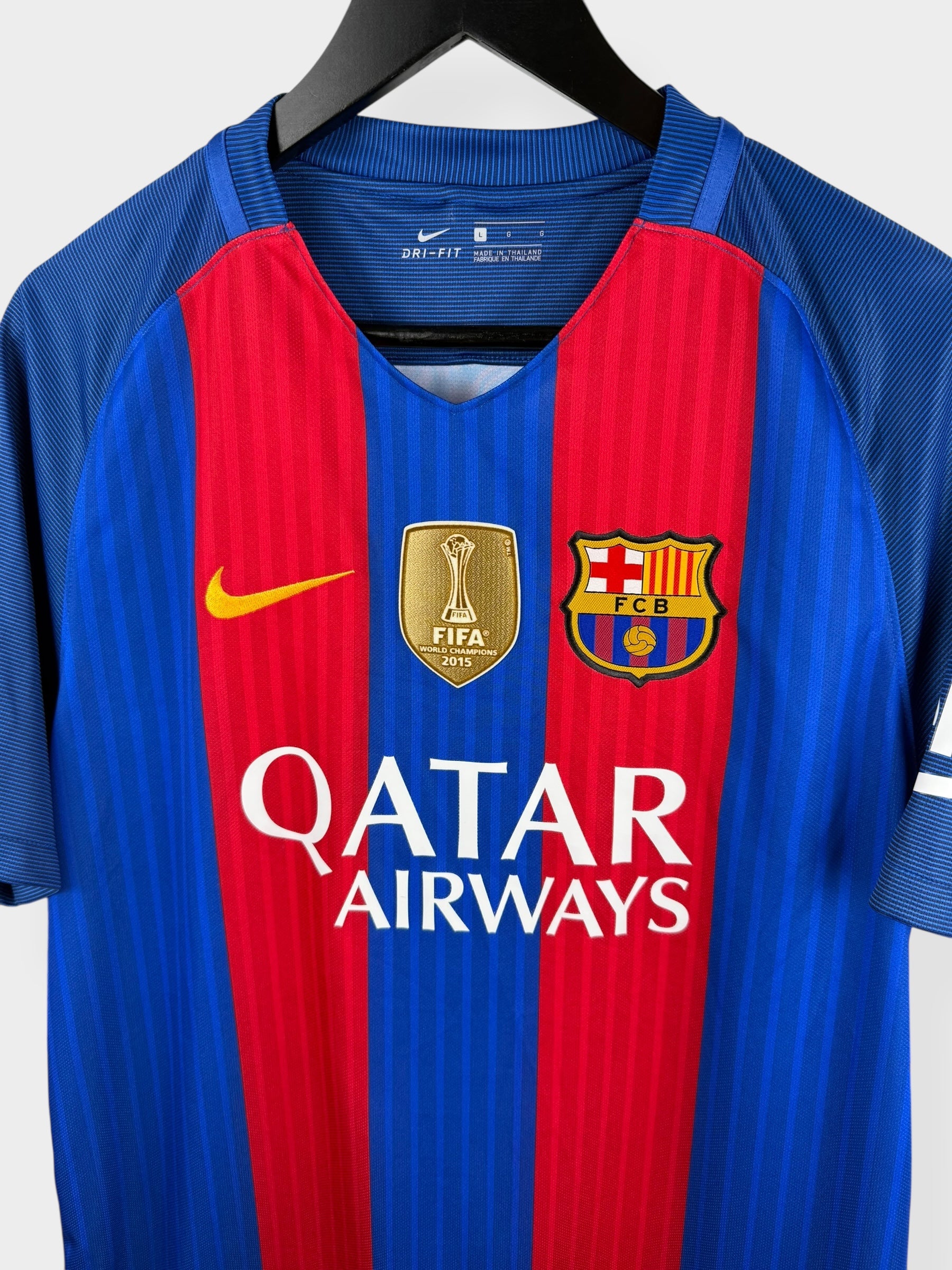 2016-17 BARCELONA HOME SHIRT NEYMAR JR #11 L - Authentic Football Club