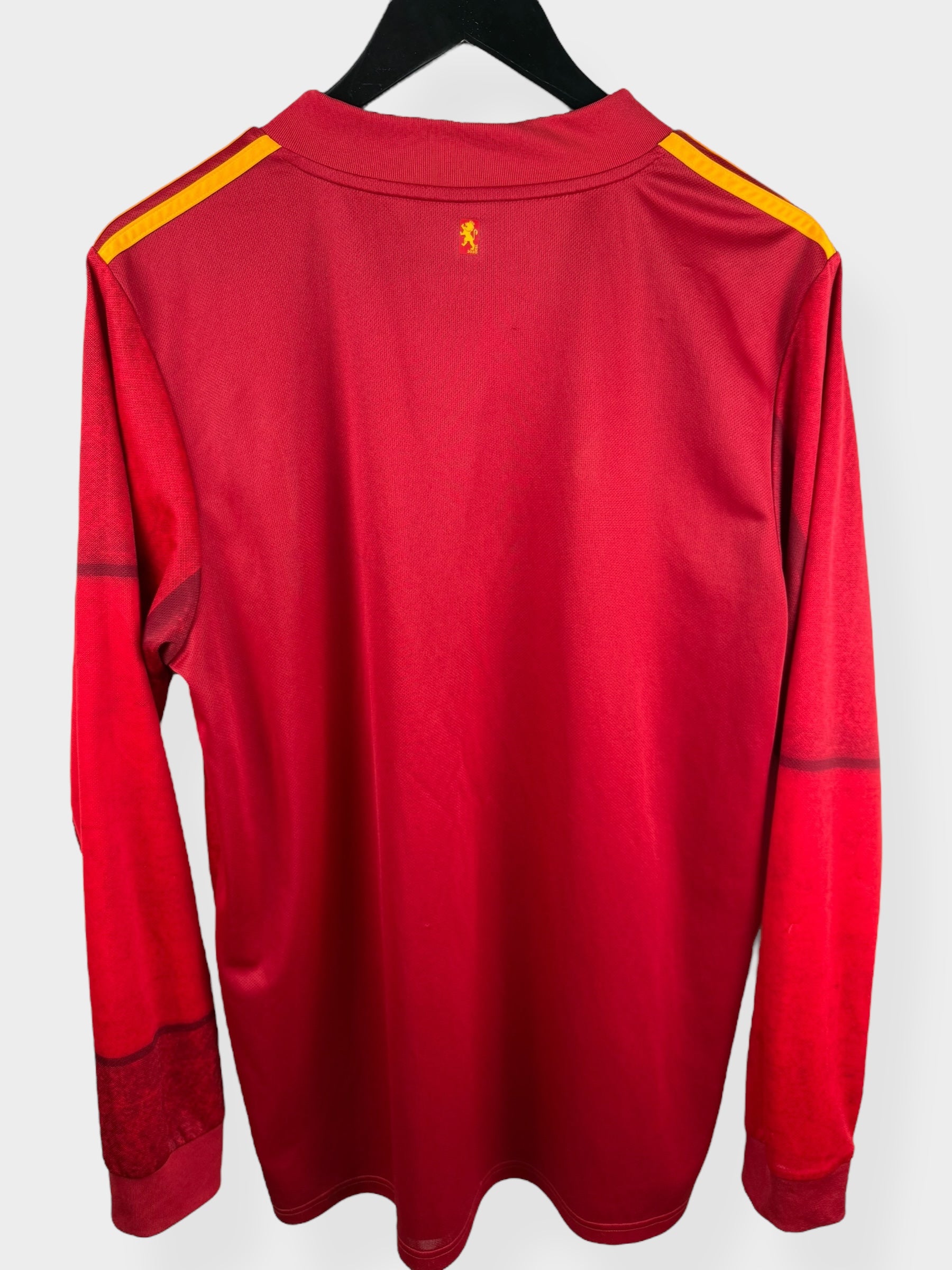 2020-21 SPAIN HOME SHIRT L LS - Authentic Football Club