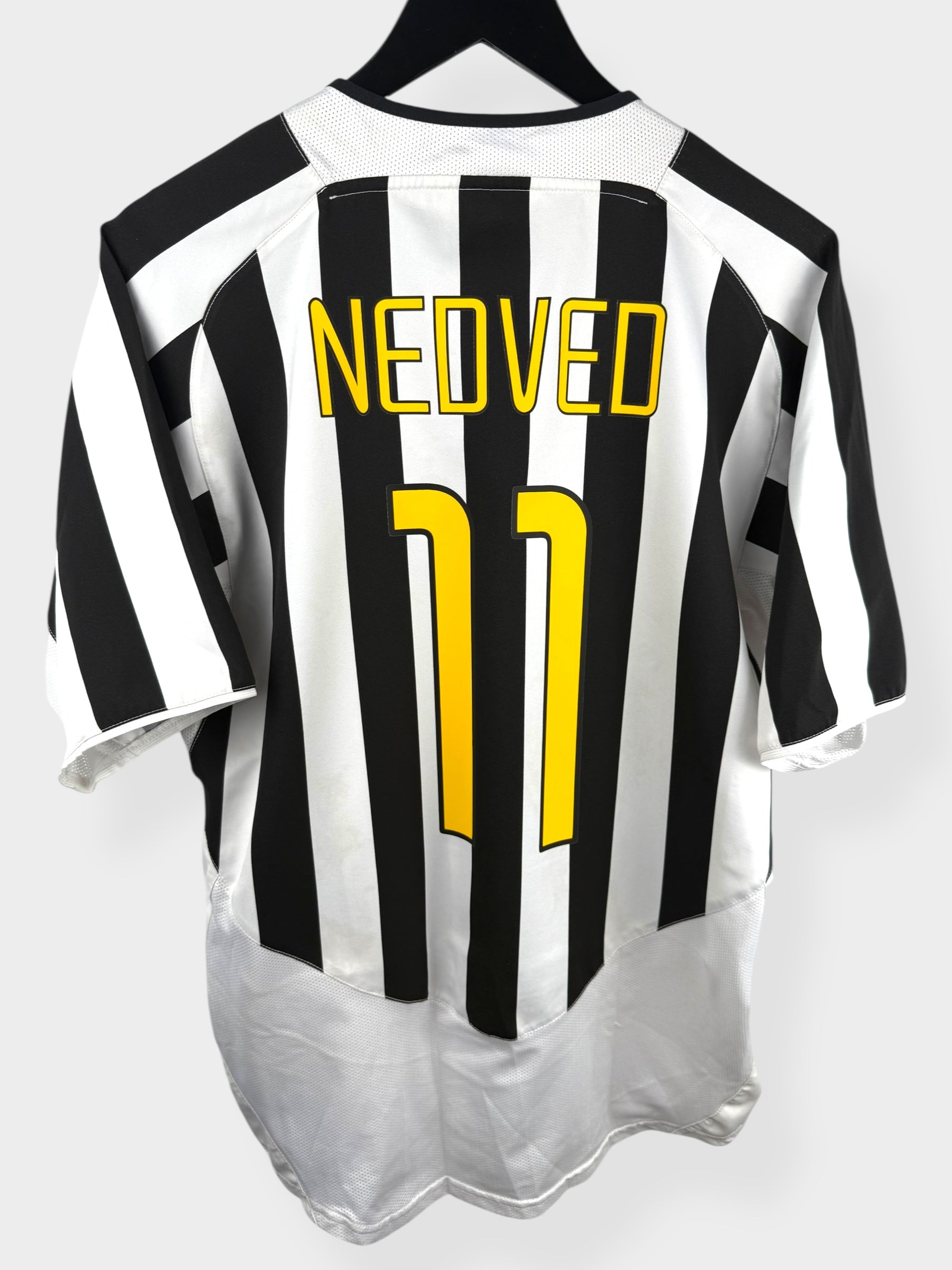 2003-04 JUVENTUS HOME SHIRT NEDVED #11 M