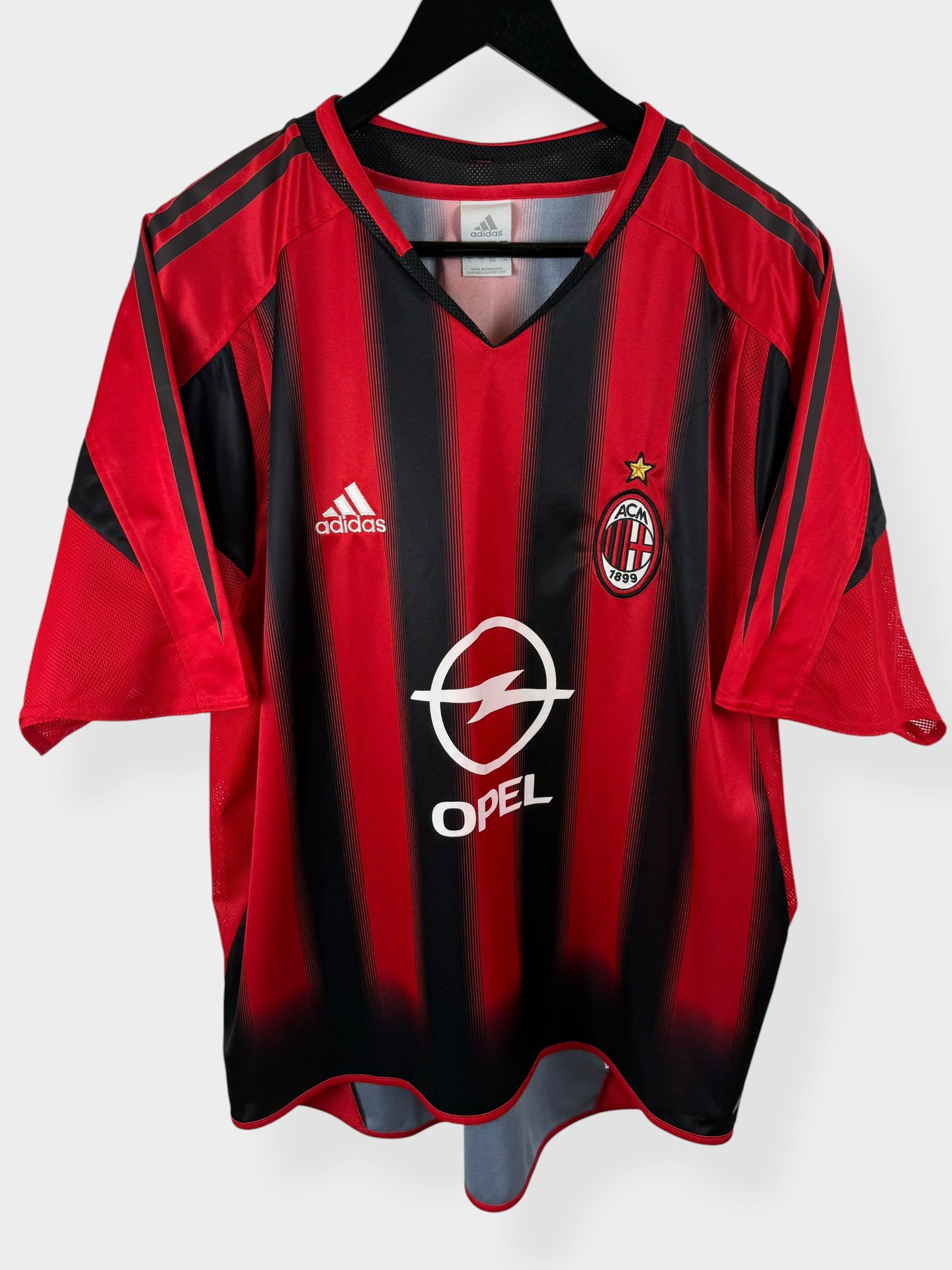 2004-05 AC MILAN HOME SHIRT KAKA #22 L