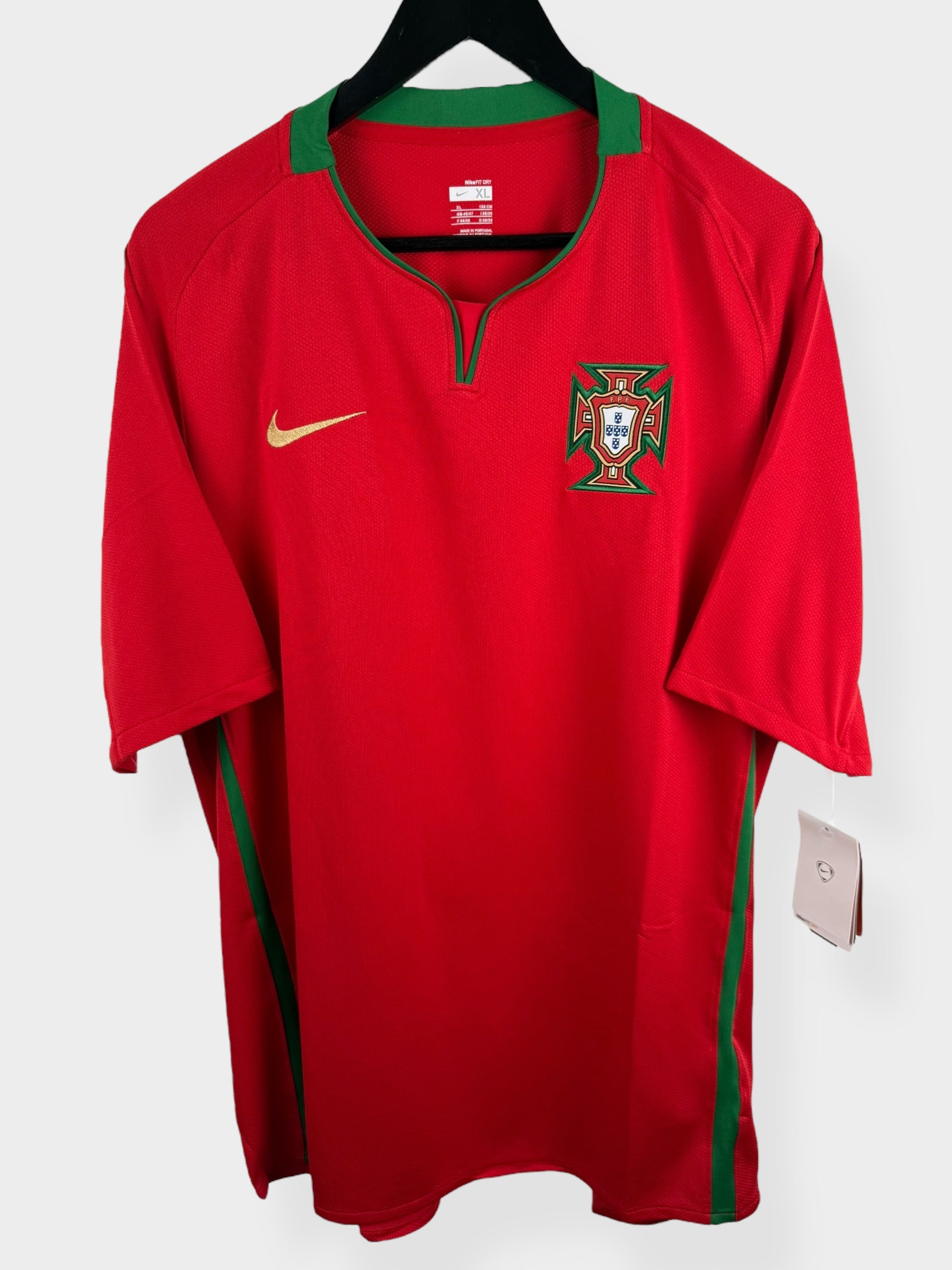 2008-09 PORTUGAL HEIMTRIKOT XL