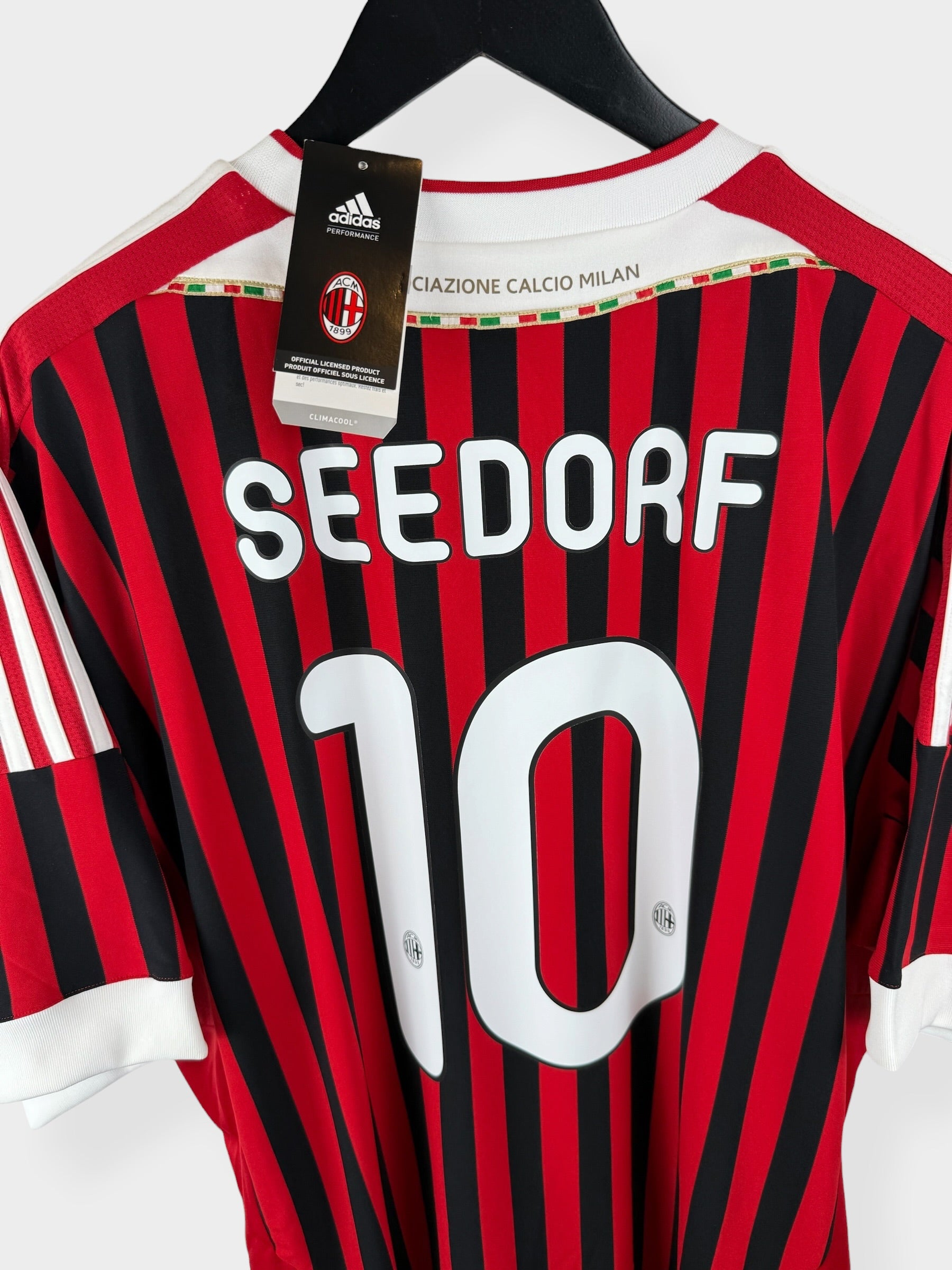 2011-12 AC MILAN THUISSHIRT SEEDORF #10 XXL