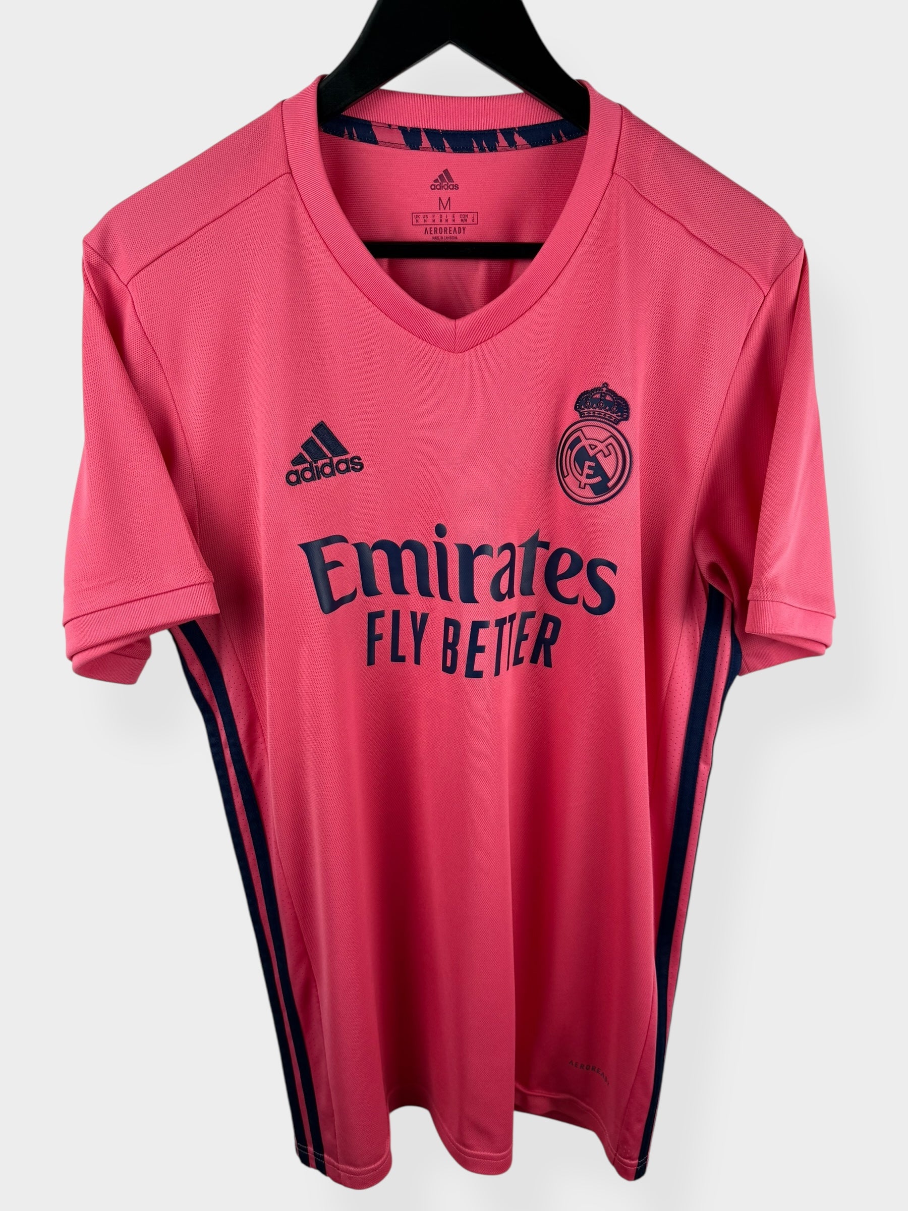 2020-21 REAL MADRID AWAY SHIRT BENZEMA #9 M - Authentic Football Club