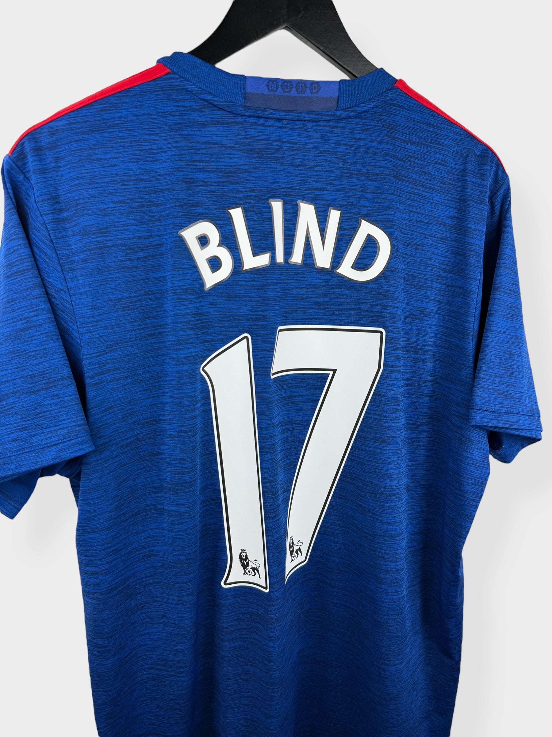 2016-17 MANCHESTER UNITED AWAY SHIRT BLIND #17 M