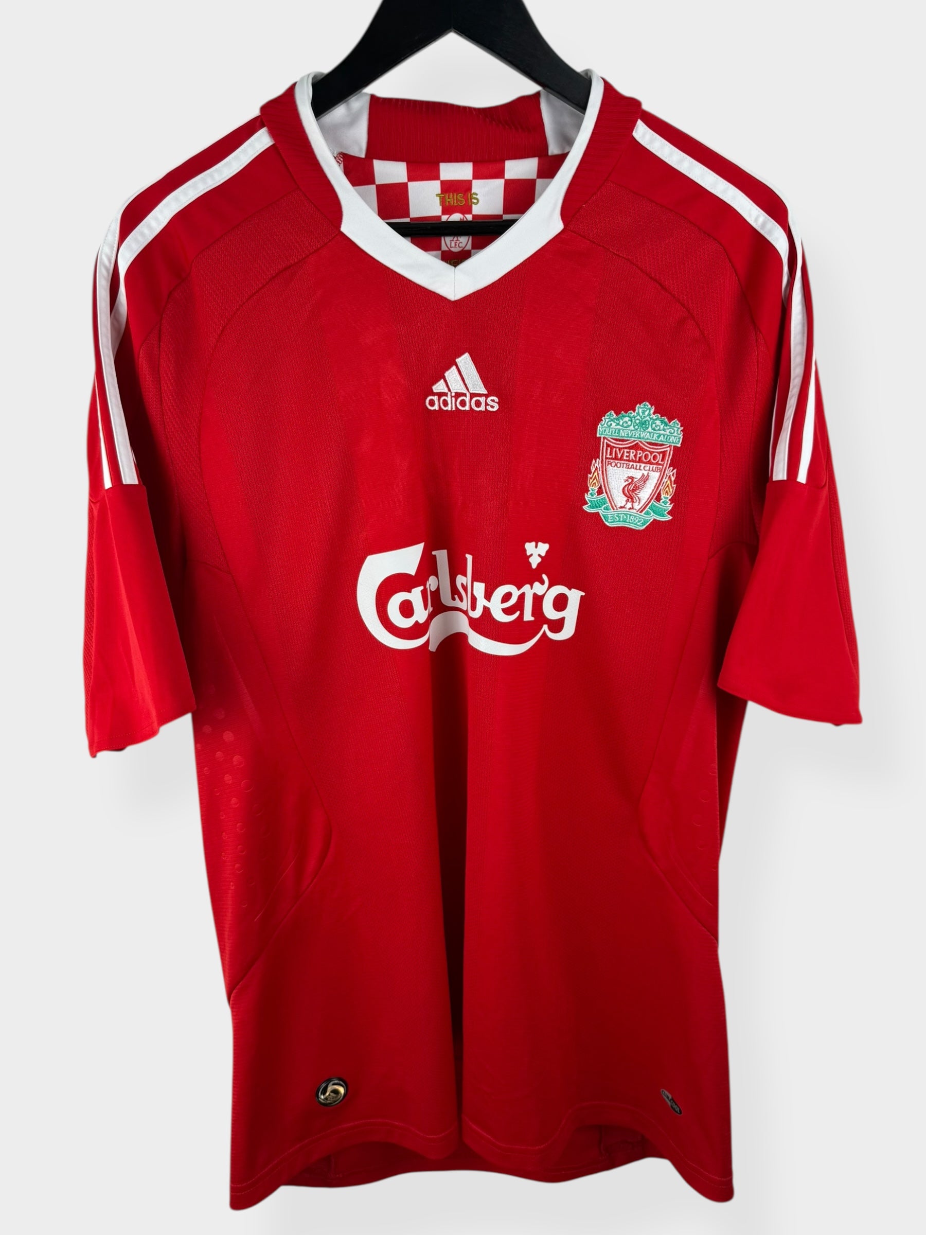2008-10 LIVERPOOL HOME SHIRT L