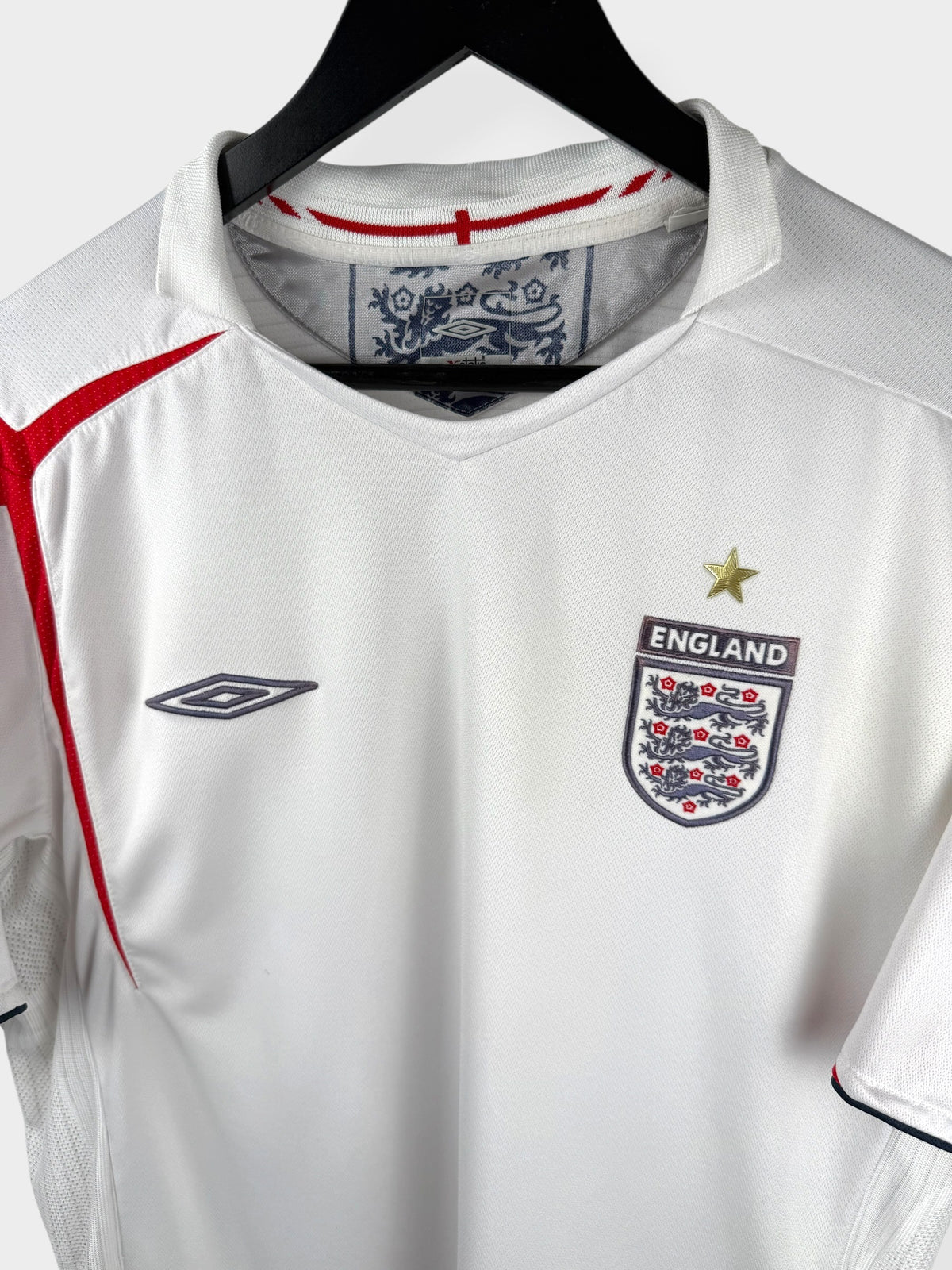 2007-09 ENGLAND HOME SHIRT XL