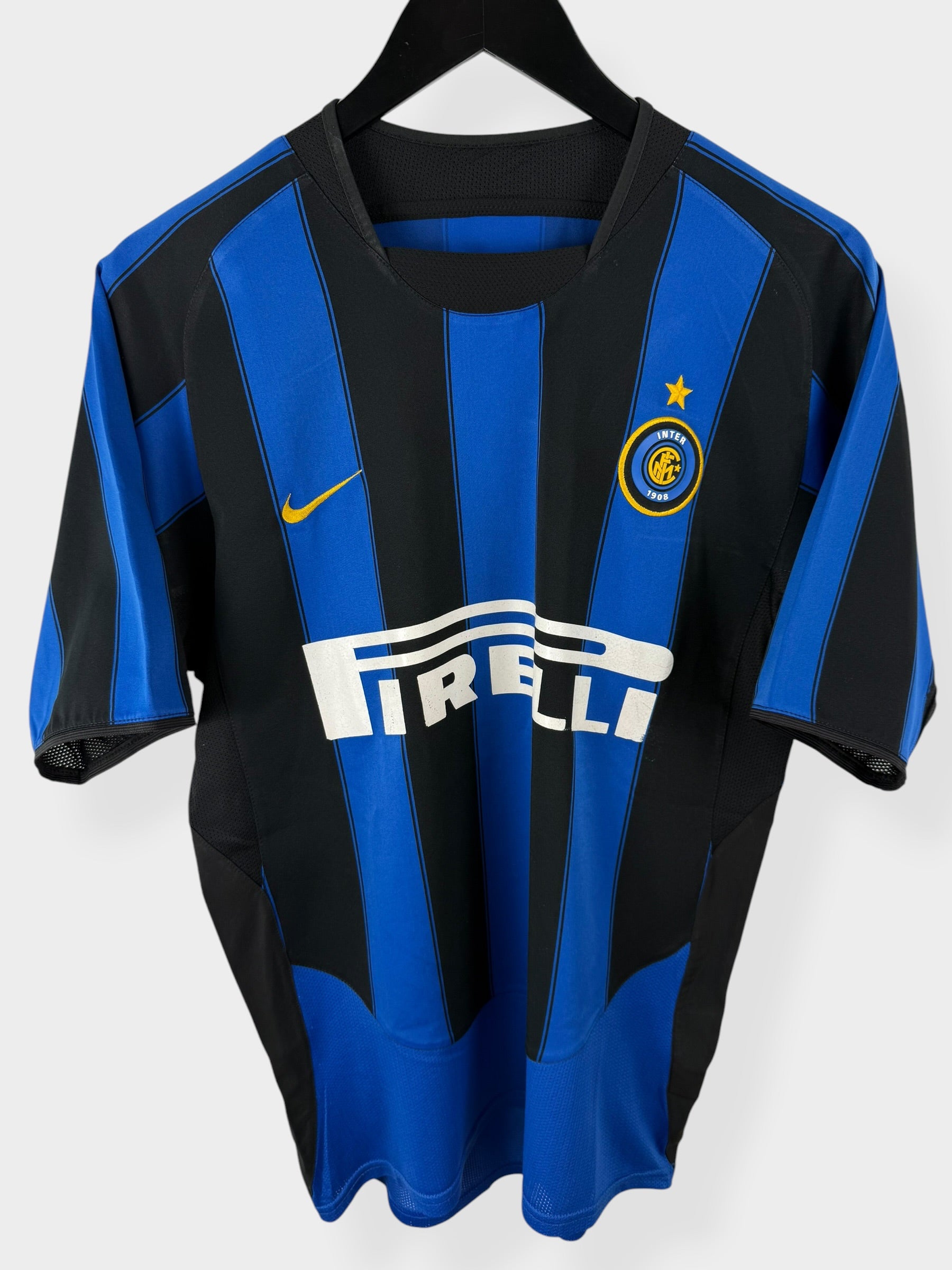 2003-04 INTER MILAN HEIMTRIKOT ADRIANO #10 S