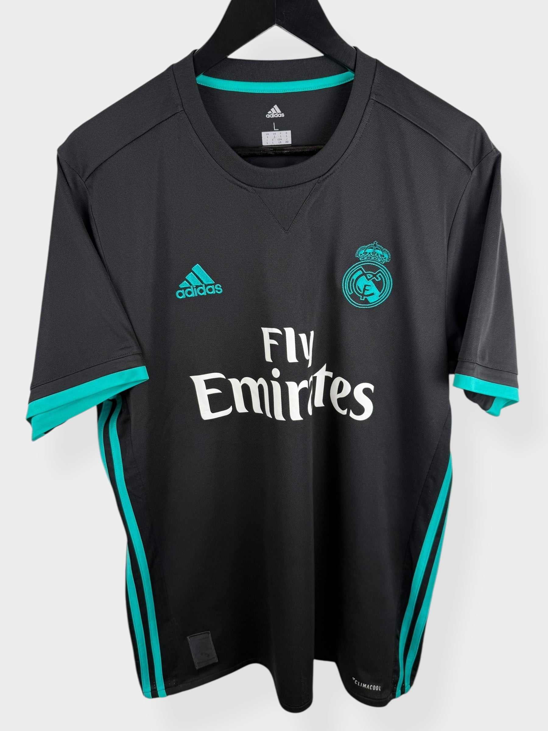 2017-18 REAL MADRID AWAY SHIRT RONALDO #7 L - BR3543