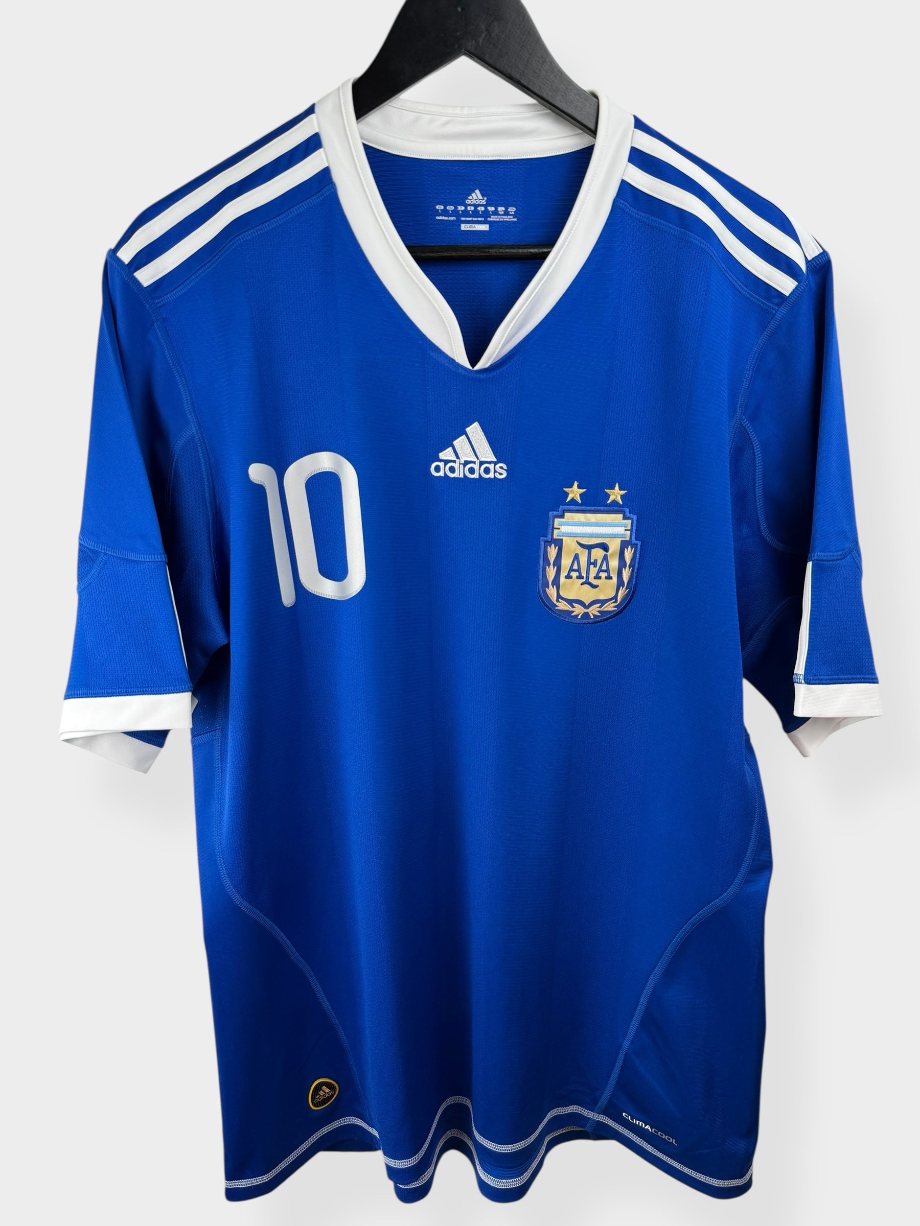 2010-11 ARGENTINIEN AUSWÄRTSTRIKOT MESSI #10 L