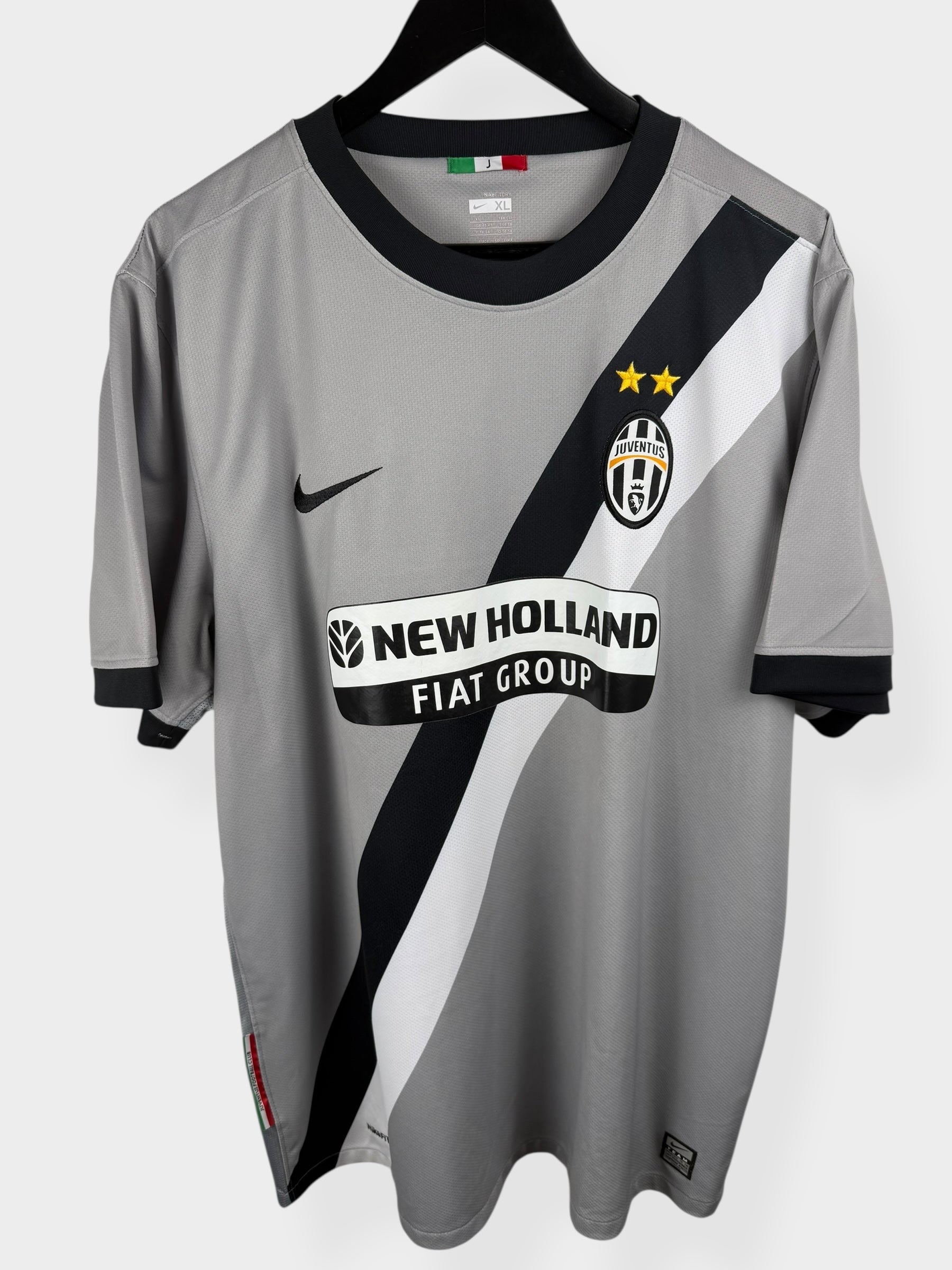 2009-10 JUVENTUS AWAY SHIRT DEL PIERO #10 XL - Authentic Football Club