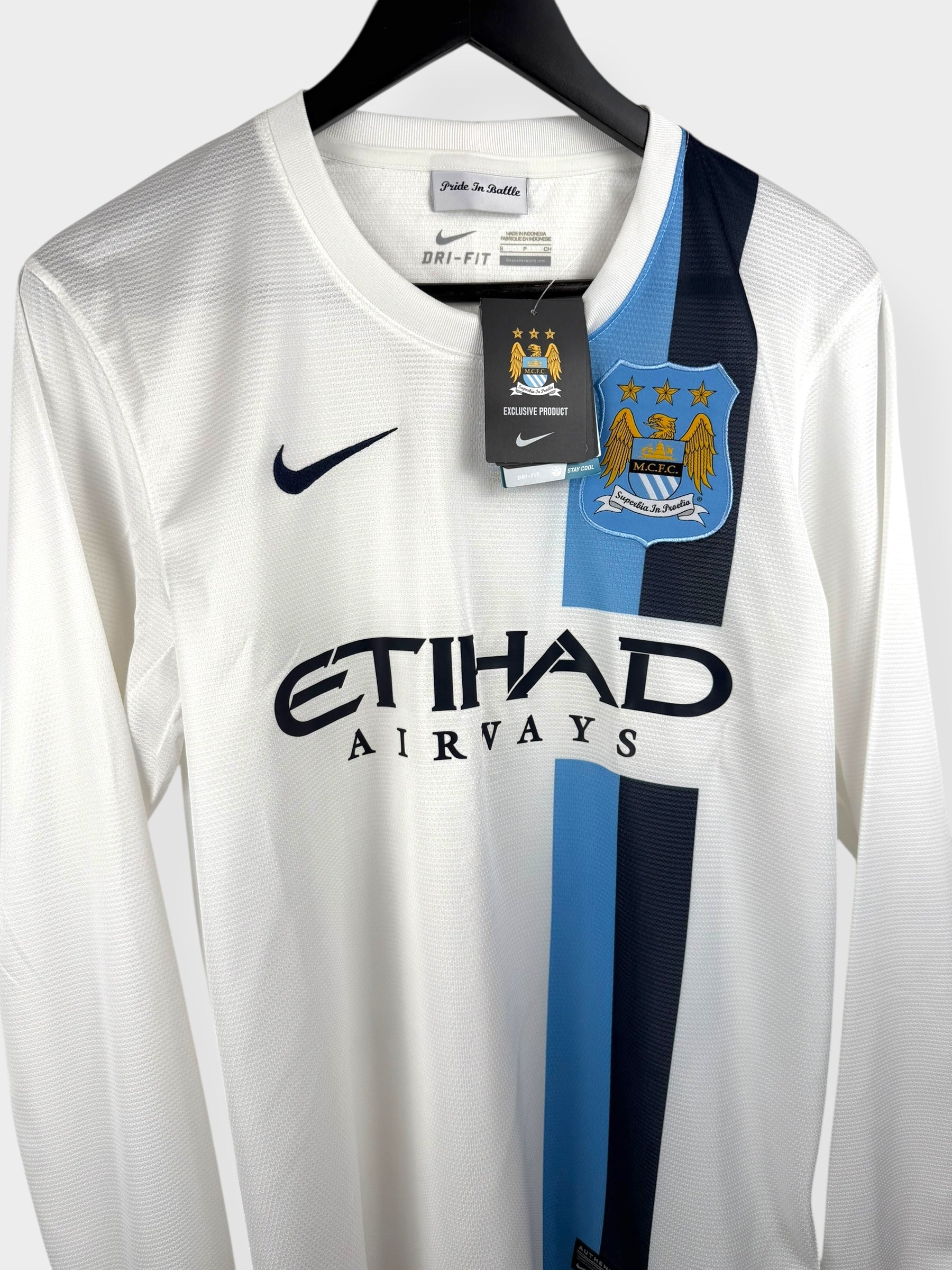 2013-14 MANCHESTER CITY THIRD SHIRT LS S - Authentic Football Club