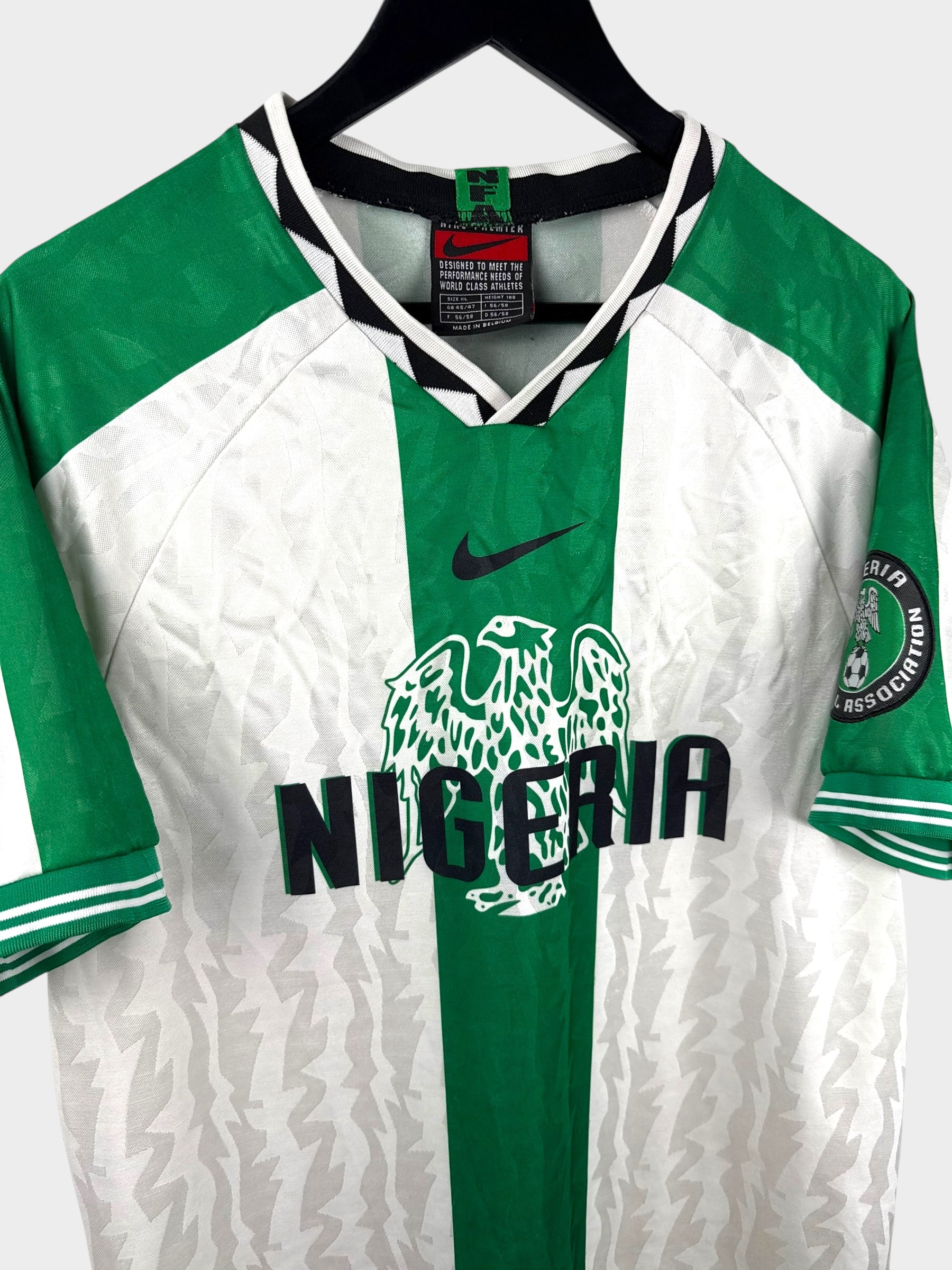 1996-98 NIGERIA AWAY SHIRT XL - Authentic Football Club