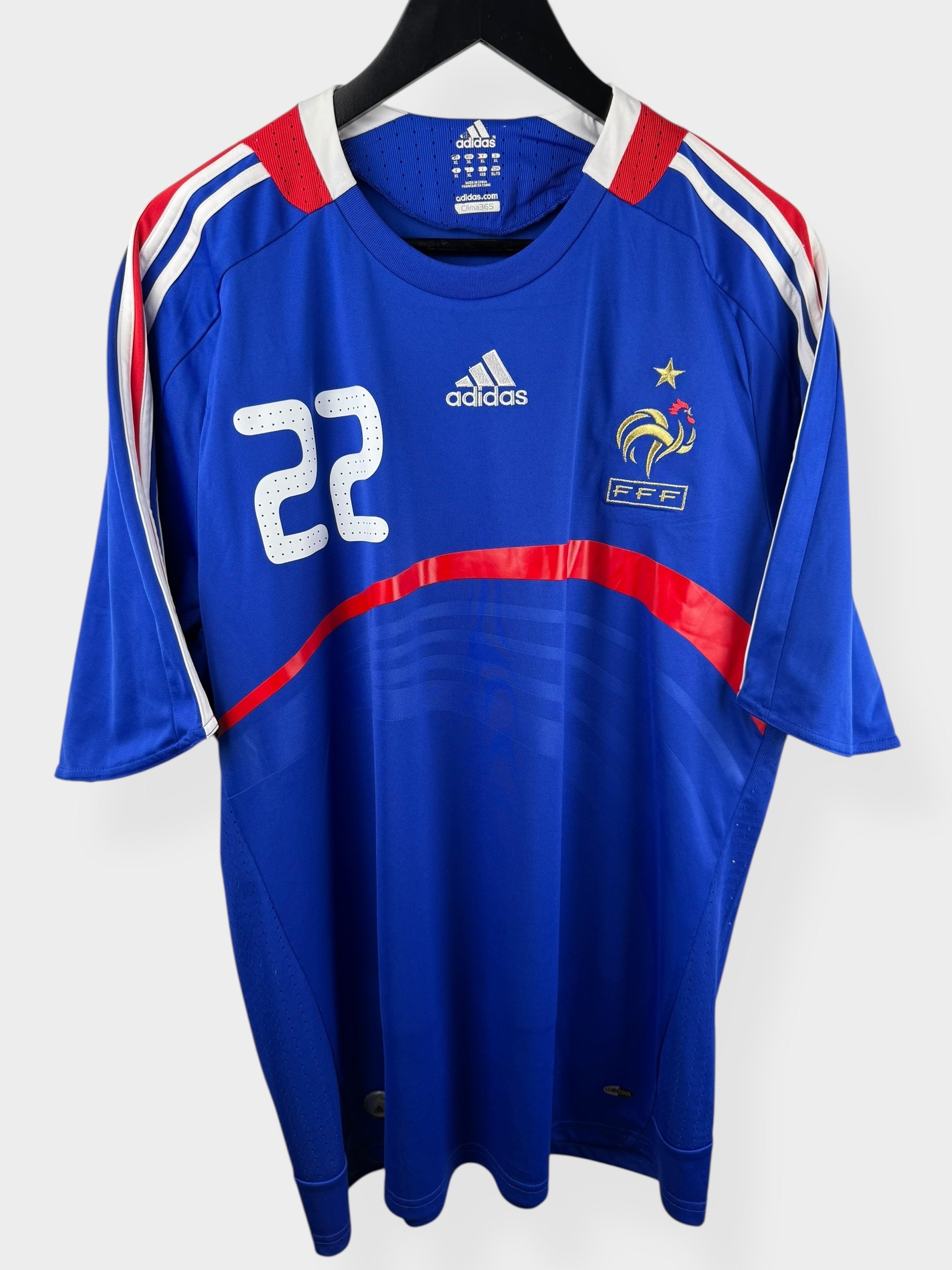 2007-08 FRANCE HOME SHIRT RIBERY #22 XL - 618916