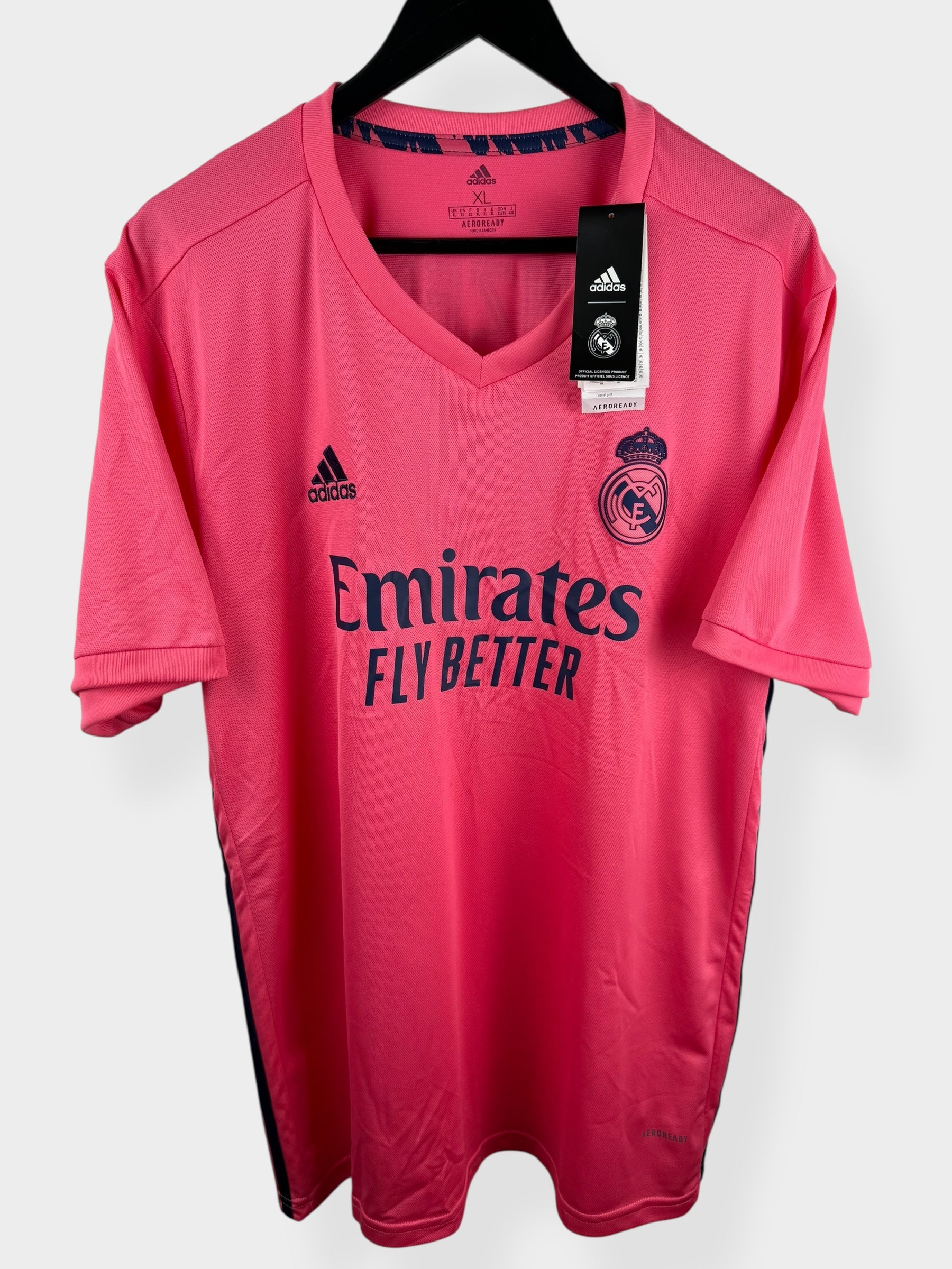 2020-21 REAL MADRID AWAY SHIRT BENZEMA #9 XL - Authentic Football Club