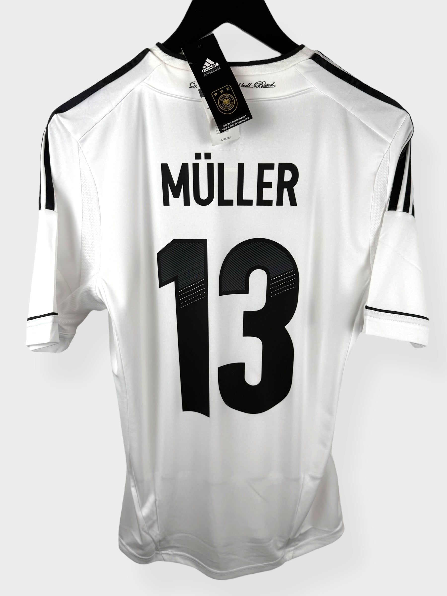 2012-13 GERMANY HOME SHIRT MULLER #13 S - Authentic Football Club