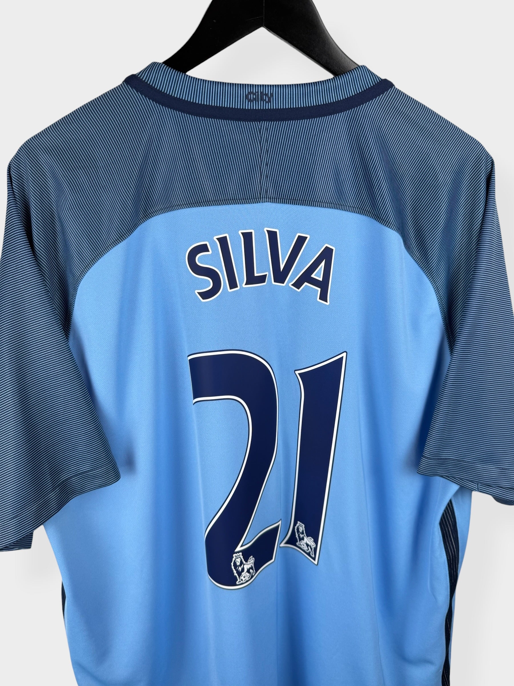 2016-17 MANCHESTER CITY HOME SHIRT SILVA #21 XXL