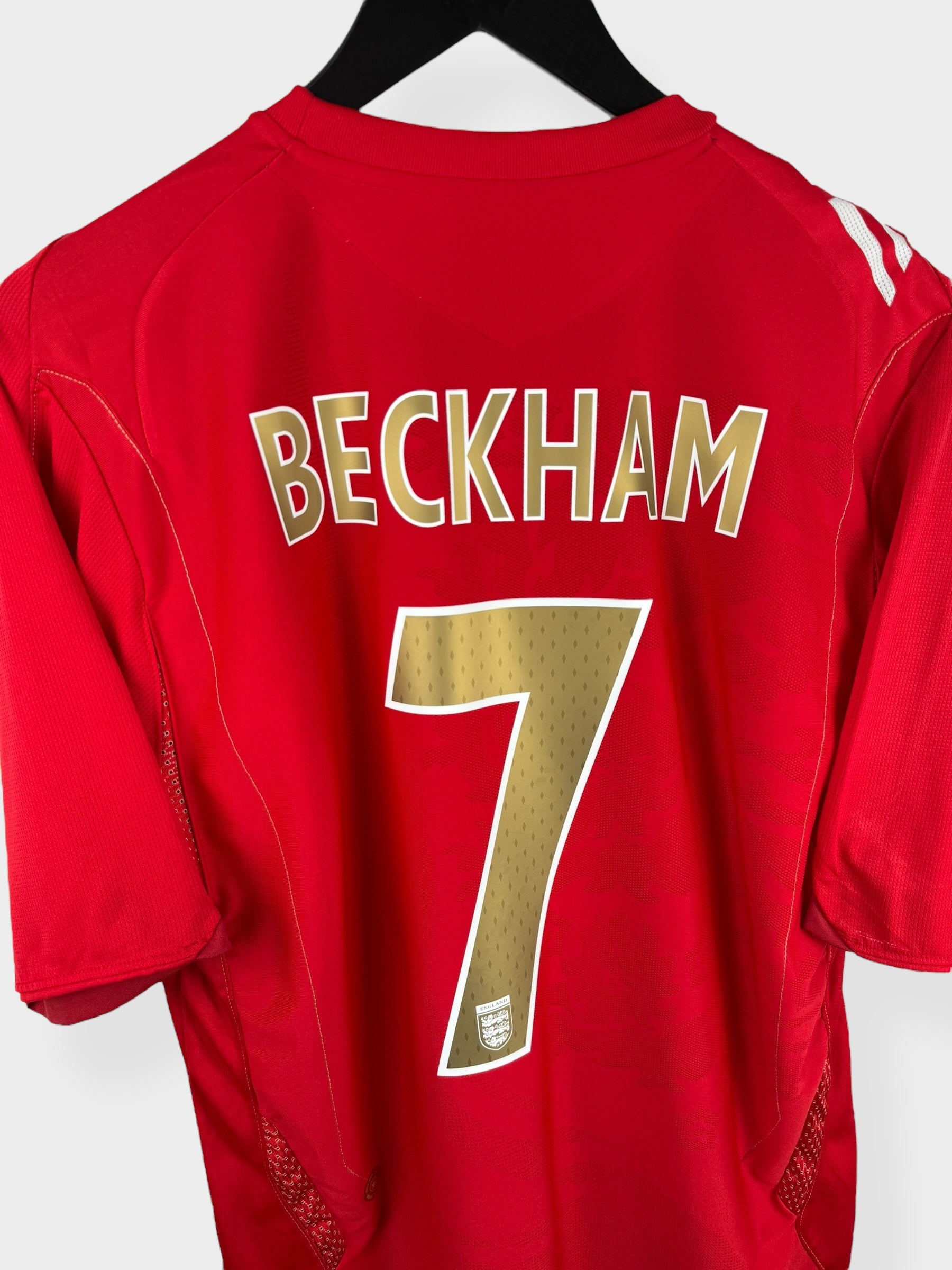 2006-08 ENGLAND AWAY SHIRT BECKHAM #7 L - Authentic Football Club