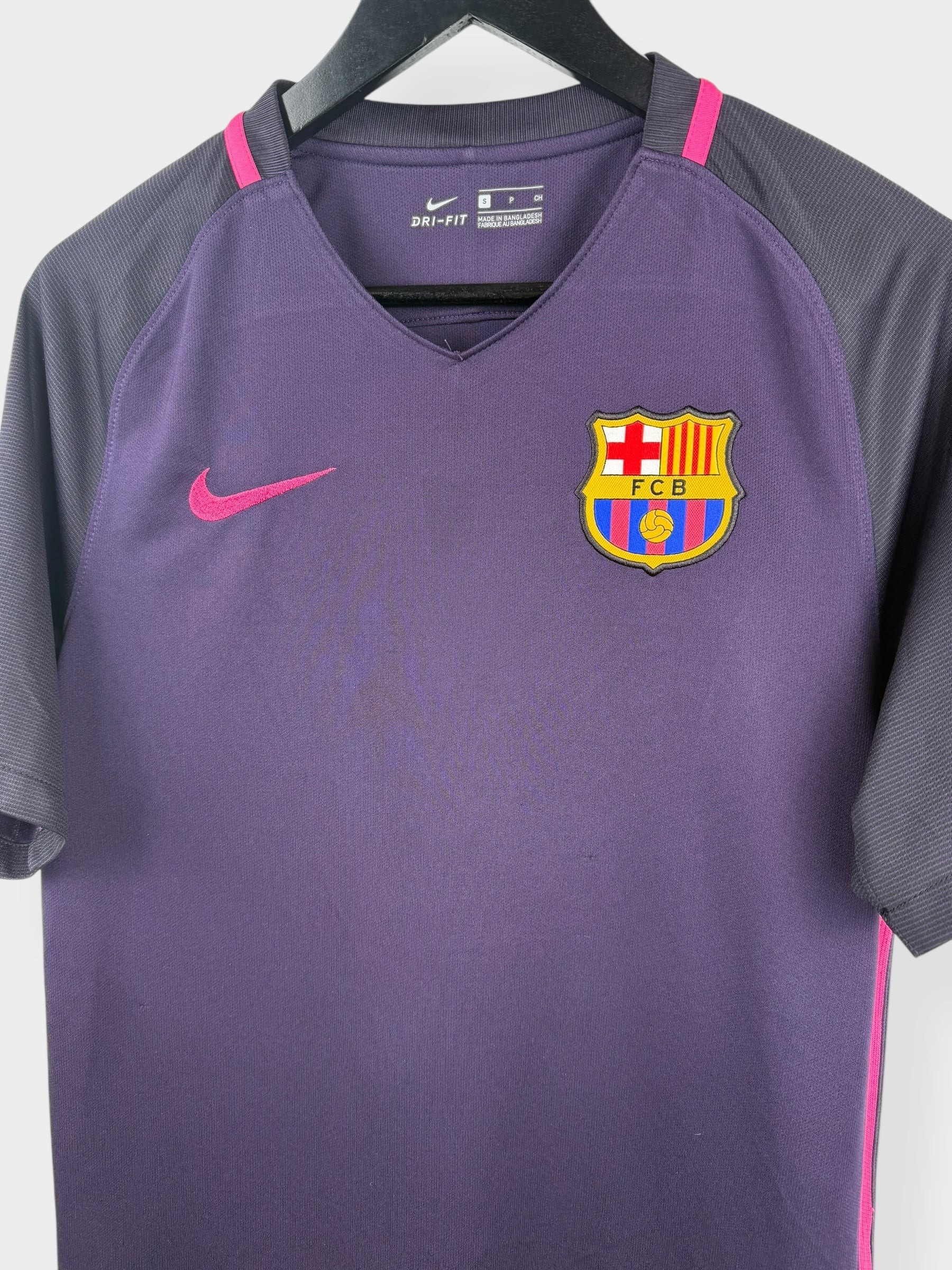 2016-17 BARCELONA AWAY SHIRT MESSI #10 S