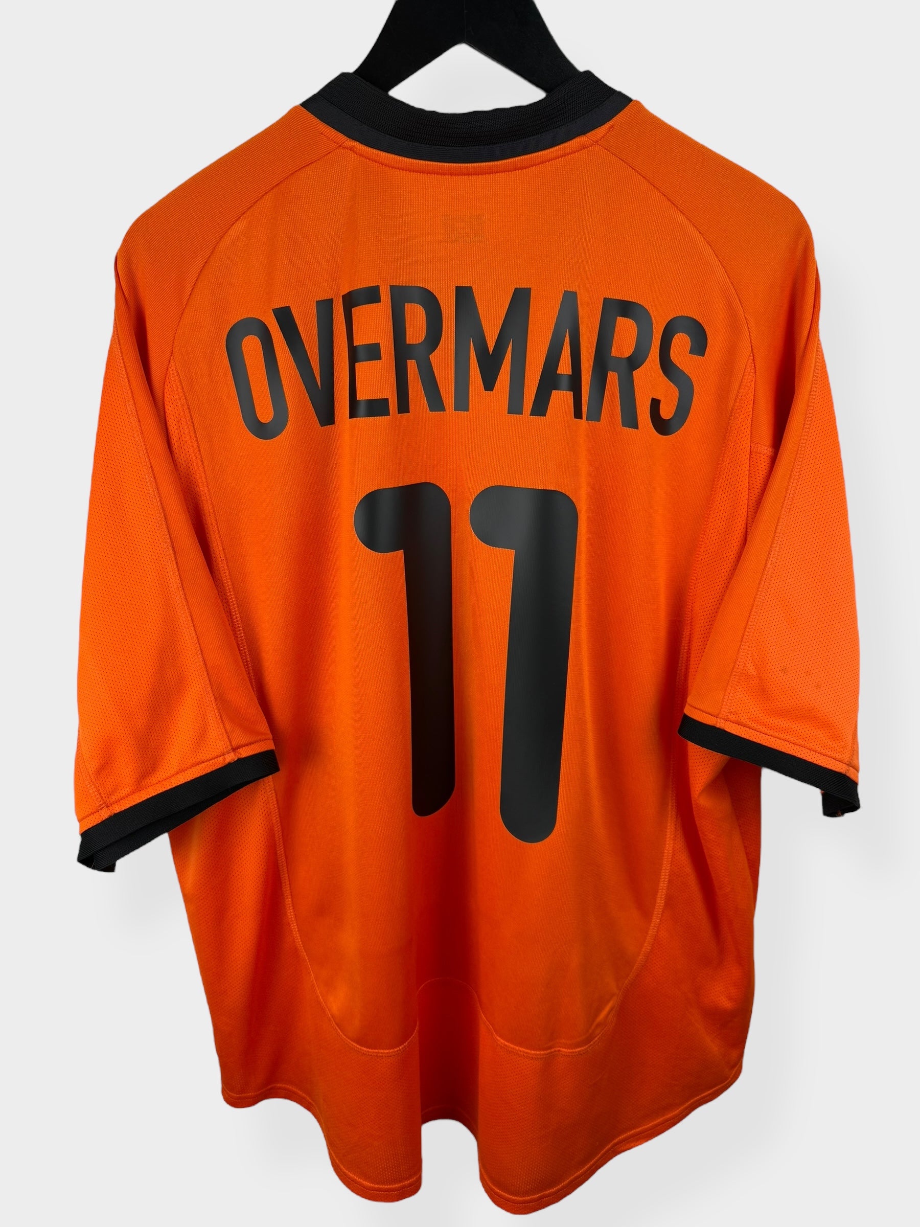 2000-02 NETHERLANDS HOME SHIRT OVERMARS #11 XL
