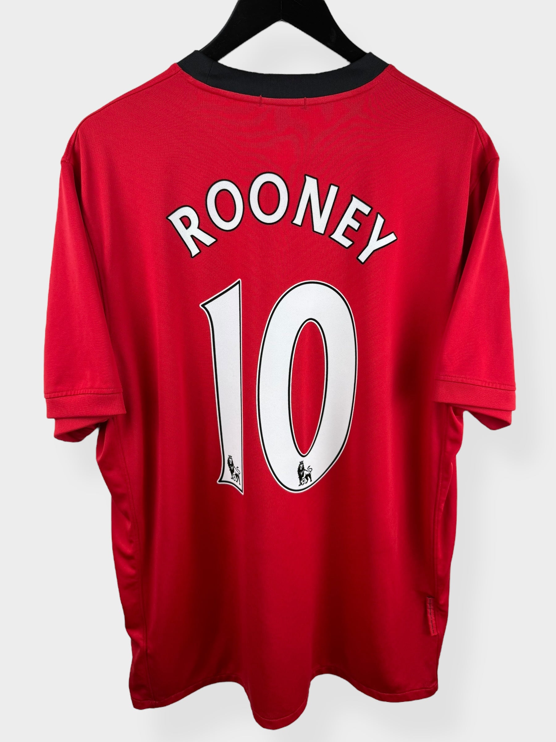 2009-10 MANCHESTER UNITED HOME SHIRT ROONEY #10 XL