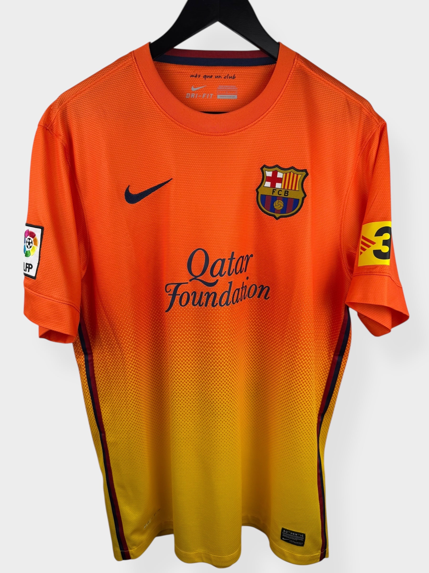 2012-13 BARCELONA UITSHIRT XAVI #6 L