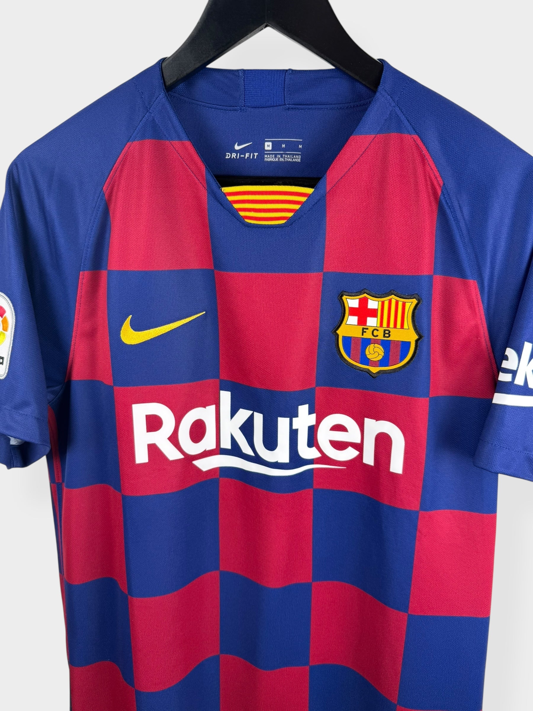 2019-20 BARCELONA HOME SHIRT MESSI #10 M - Authentic Football Club