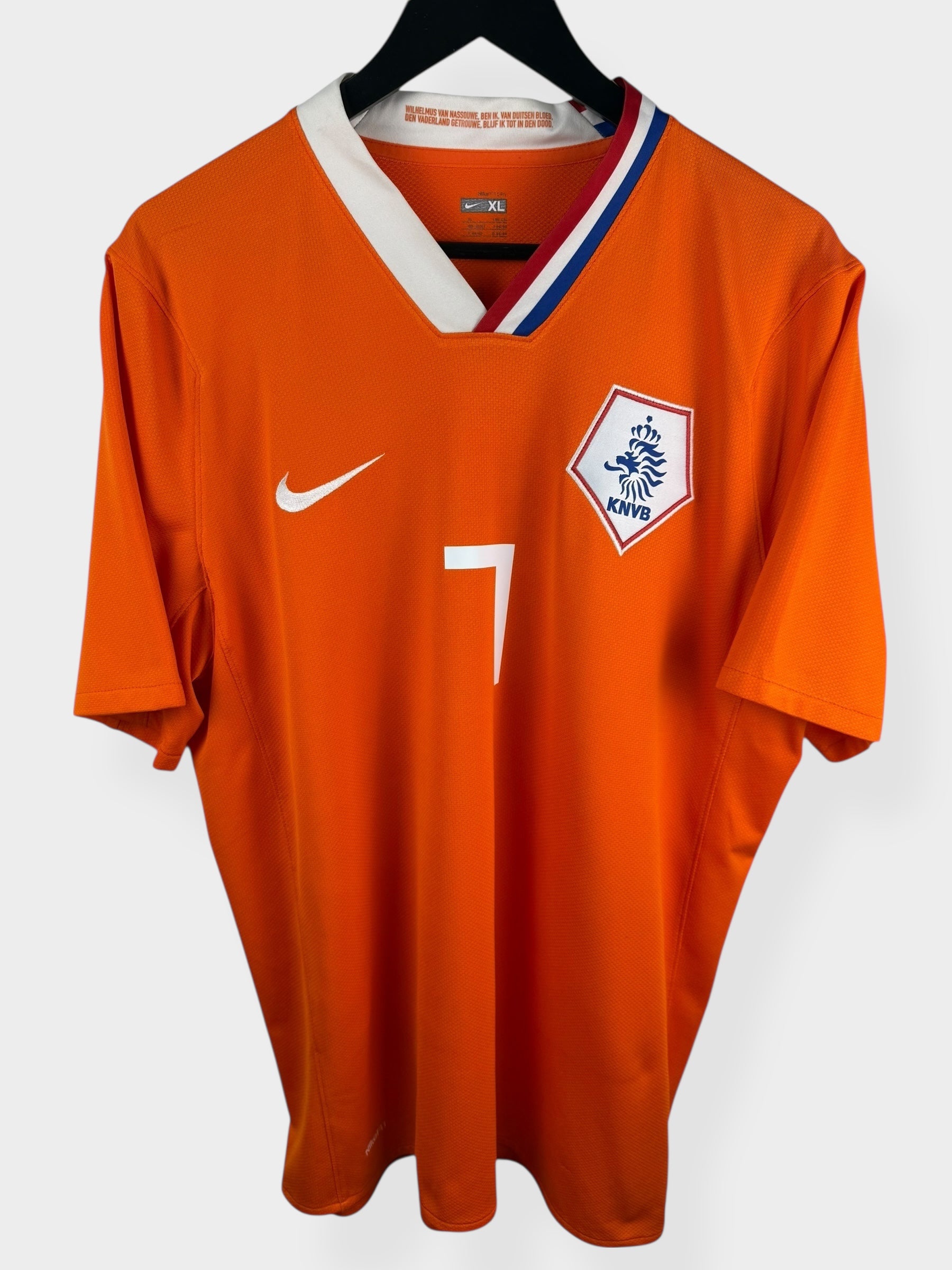 2008-10 NETHERLANDS HOME SHIRT V. PERSIE #7 XL - Authentic Football Club
