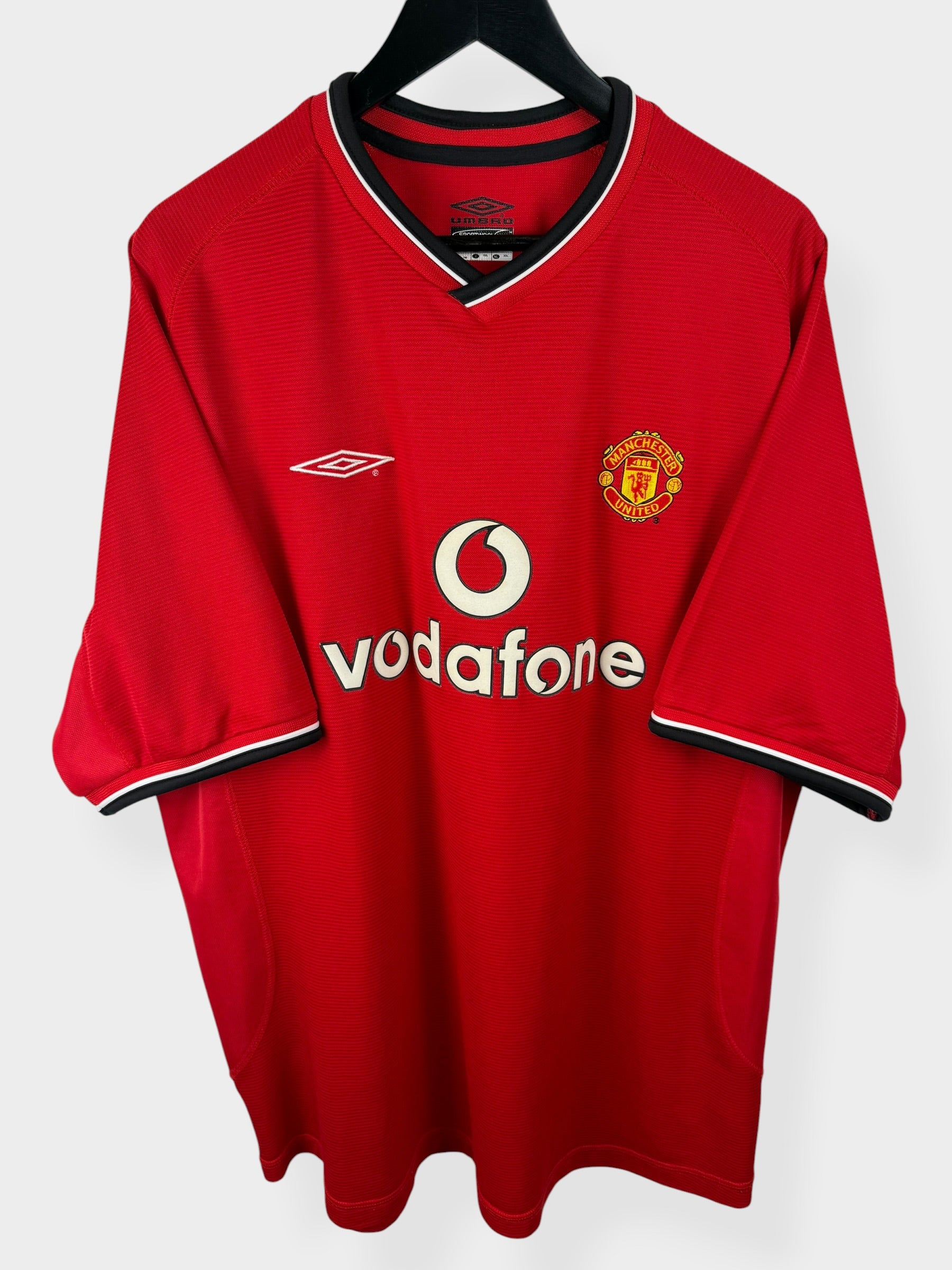 2000-02 MANCHESTER UNITED HOME SHIRT VERON #4 XXL