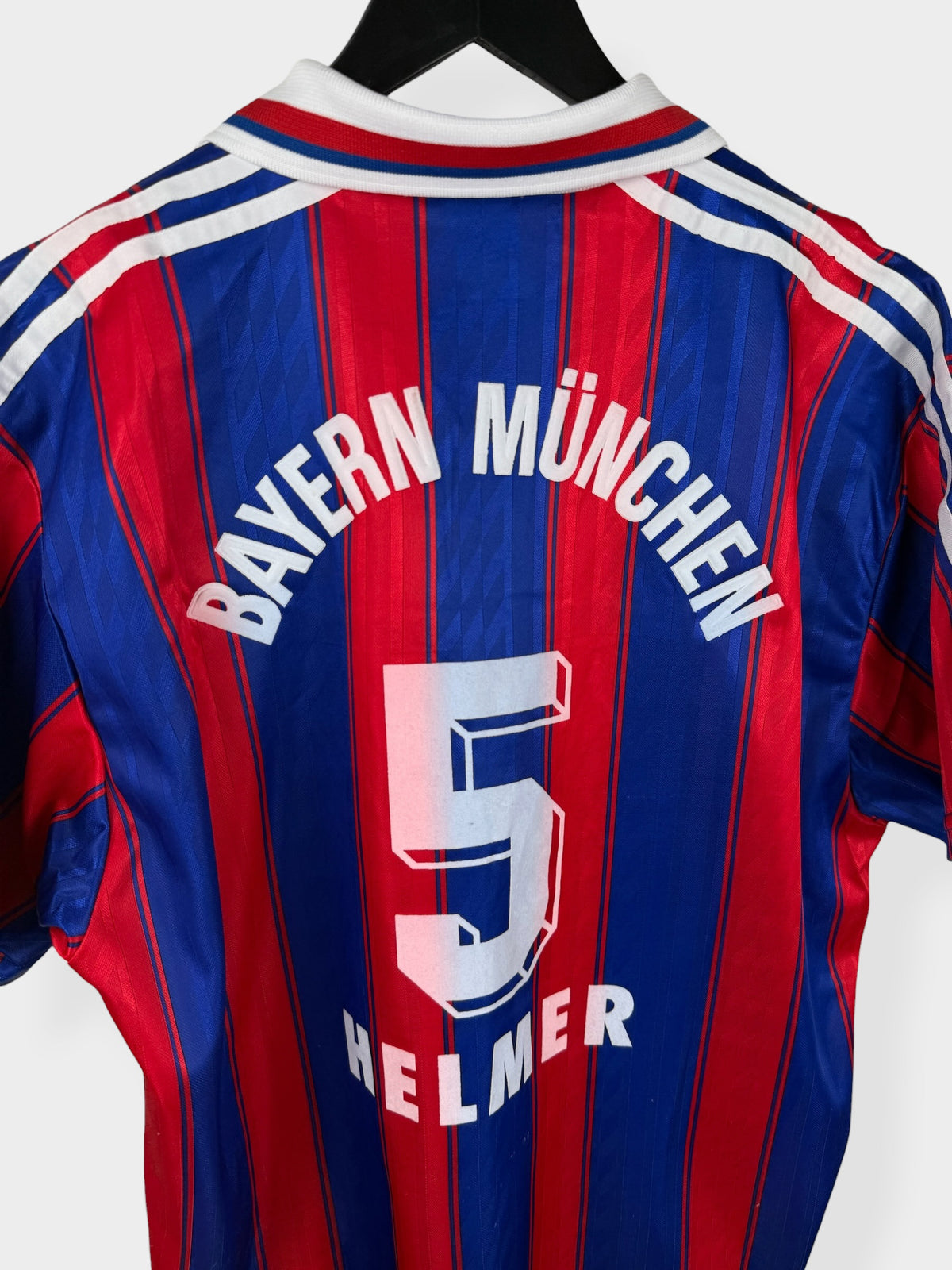 1995-97 BAYERN MUNICH HOME SHIRT HELMER #5 L
