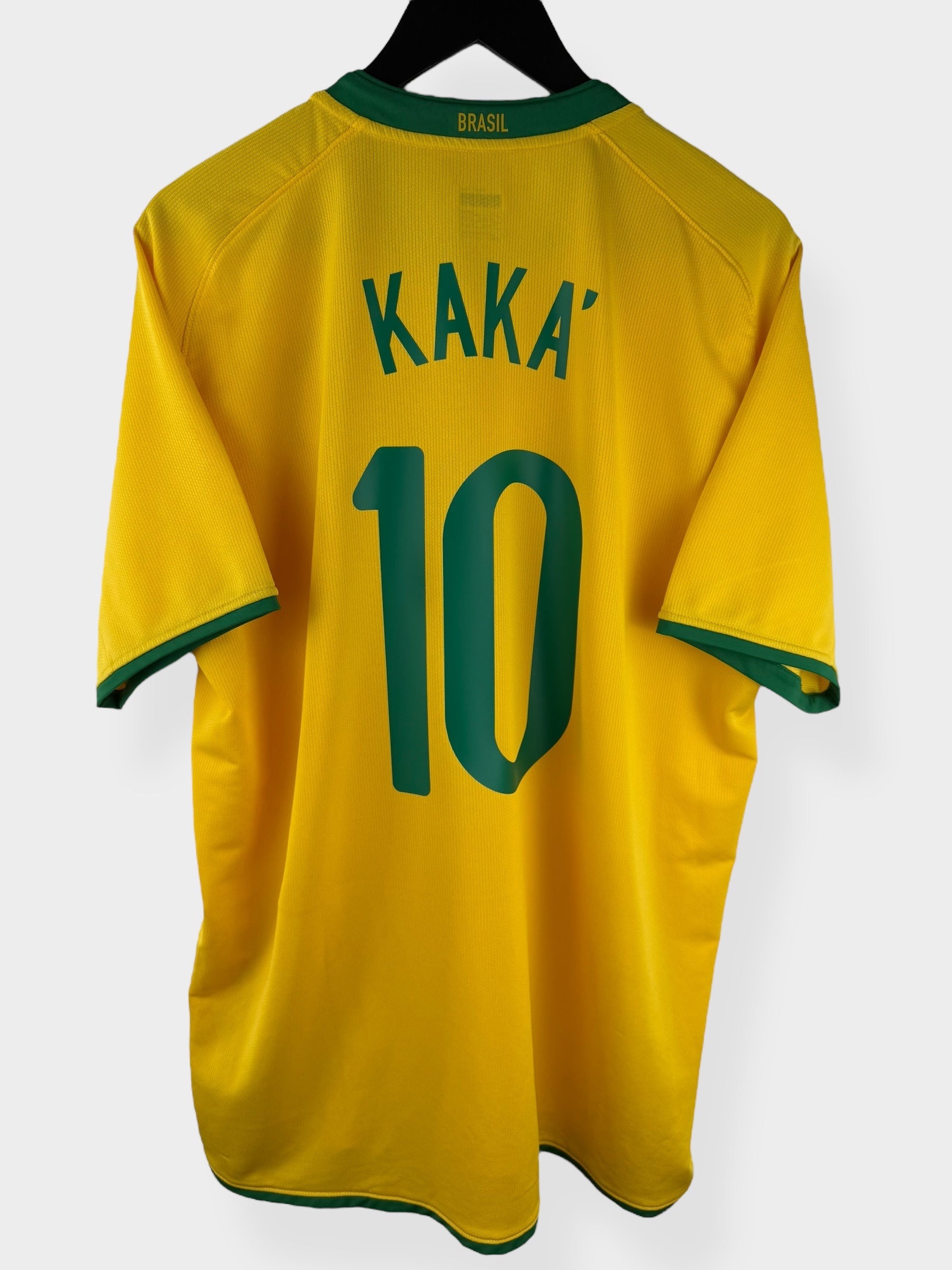 2008-10 BRAZIL HOME SHIRT KAKA #10 XL
