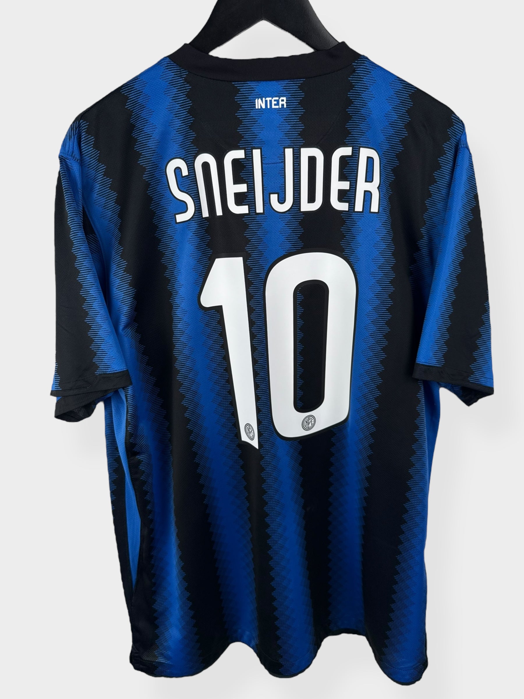 2010-11 INTER MILAN HEIMTRIKOT SNEIJDER #10 XL