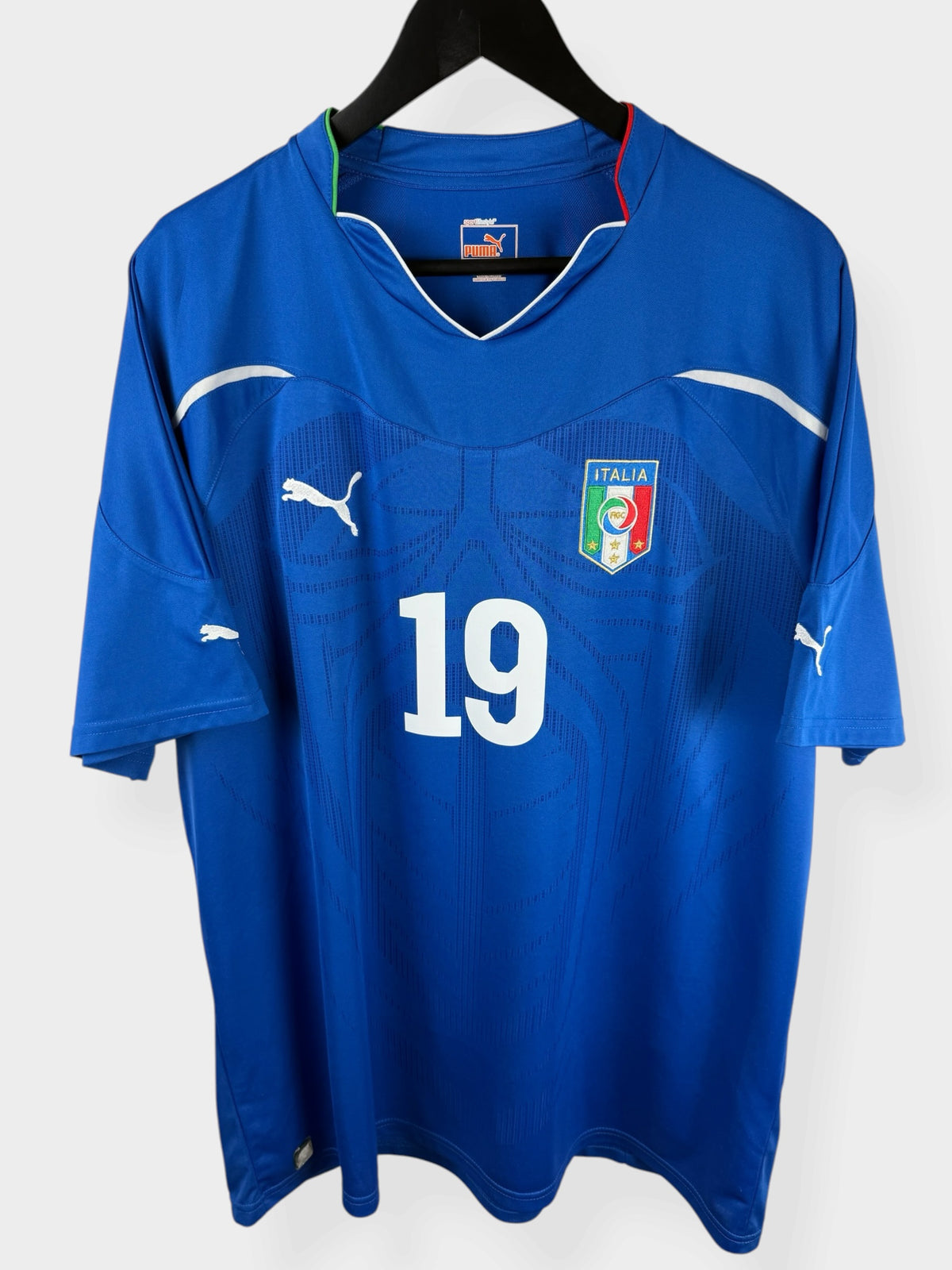 2010-12 ITALY HOME SHIRT ZAMBROTTA #19 XXL - Authentic Football Club