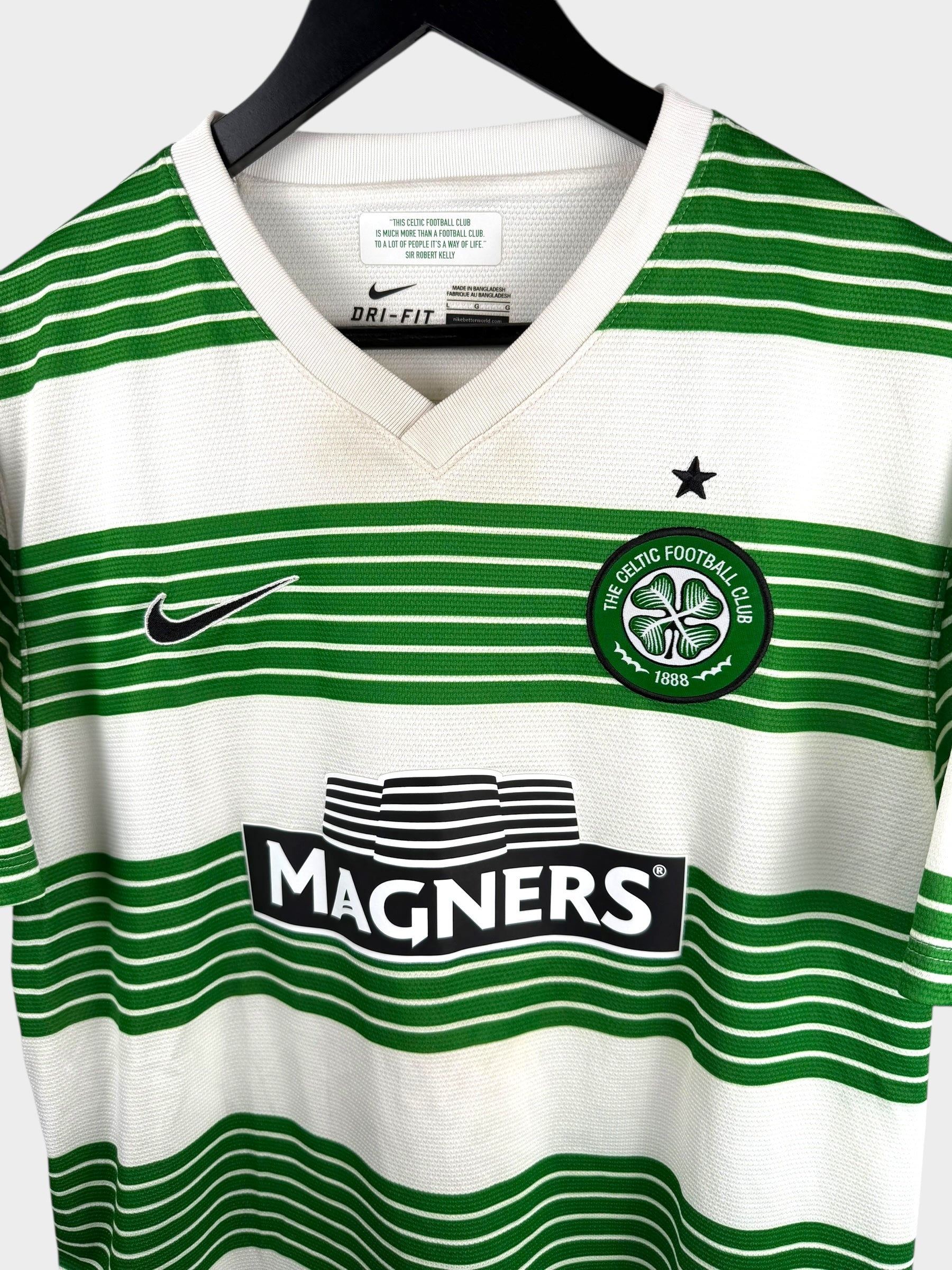 2013-15 CELTIC THUISSHIRT VIRGIL #4 L
