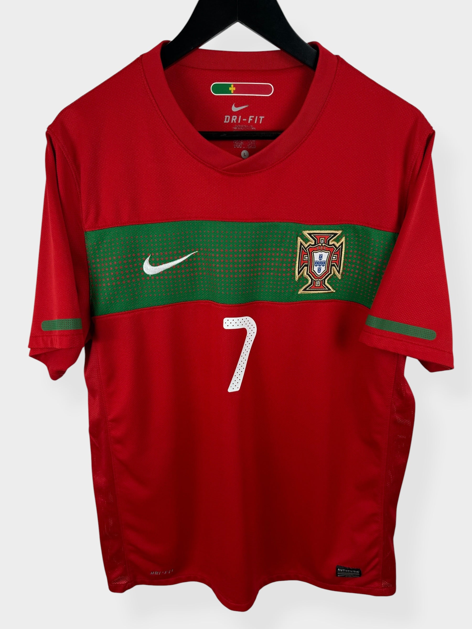 MAILLOT DOMICILE PORTUGAL 2010-11 RONALDO #7 L