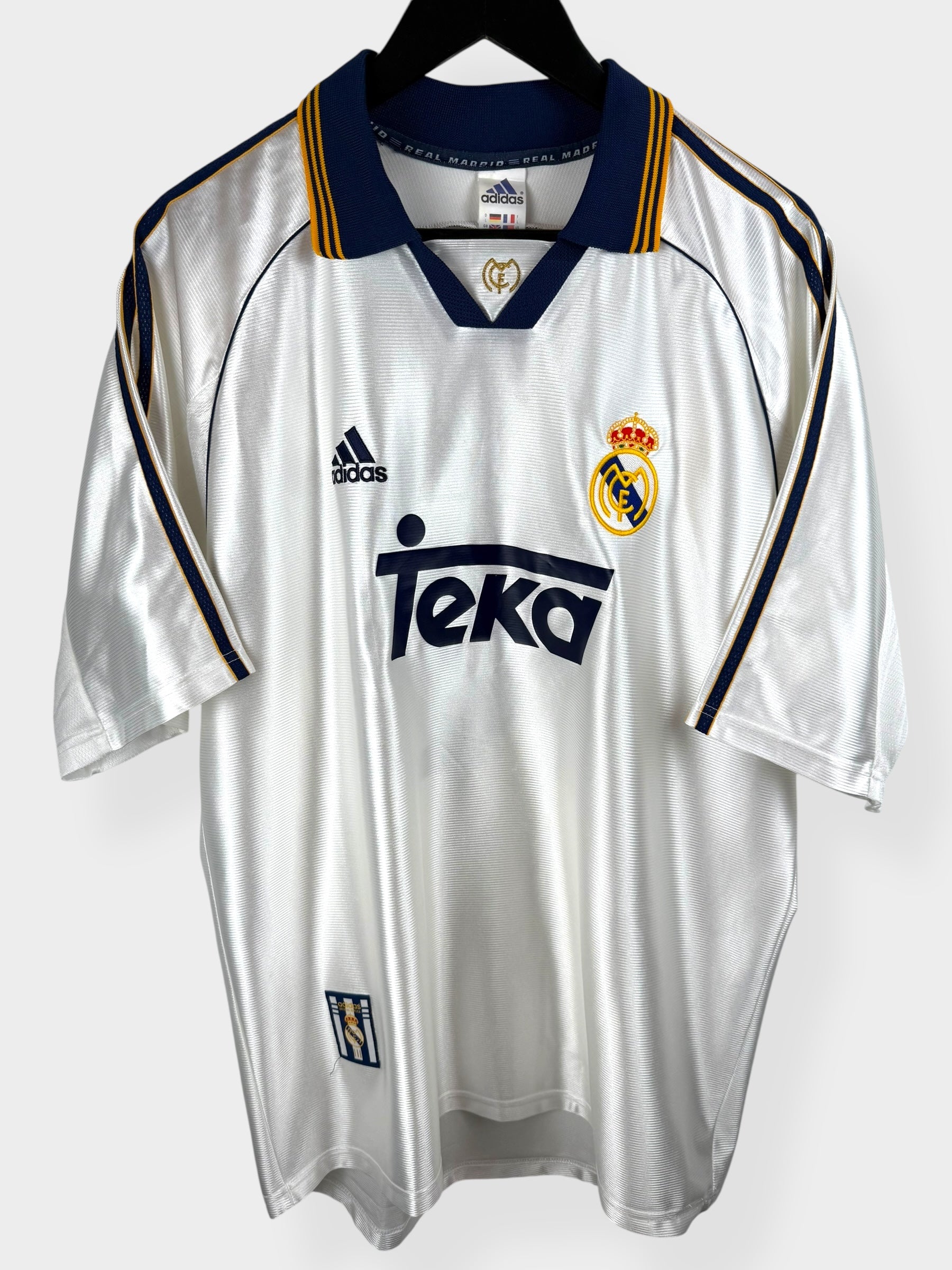 1998-00 REAL MADRID HOME SHIRT SEEDORF #10 L