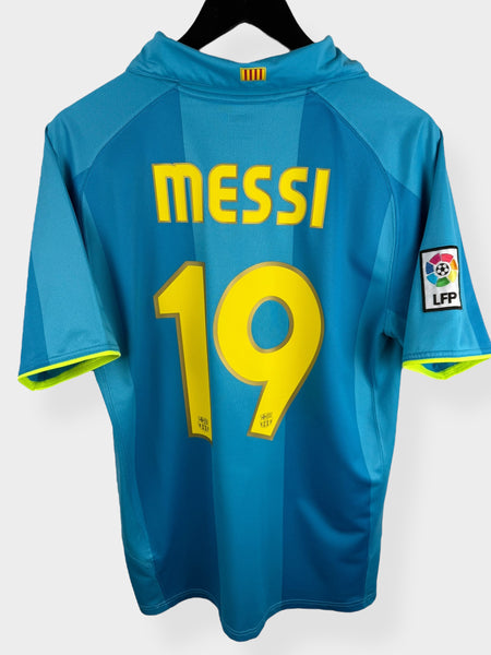 FC Barcelona07/08 Messi 19番シャツ Lサイズ 2007-08 Barcelona Home Shirt Messi #19 - 5/10 - (L)