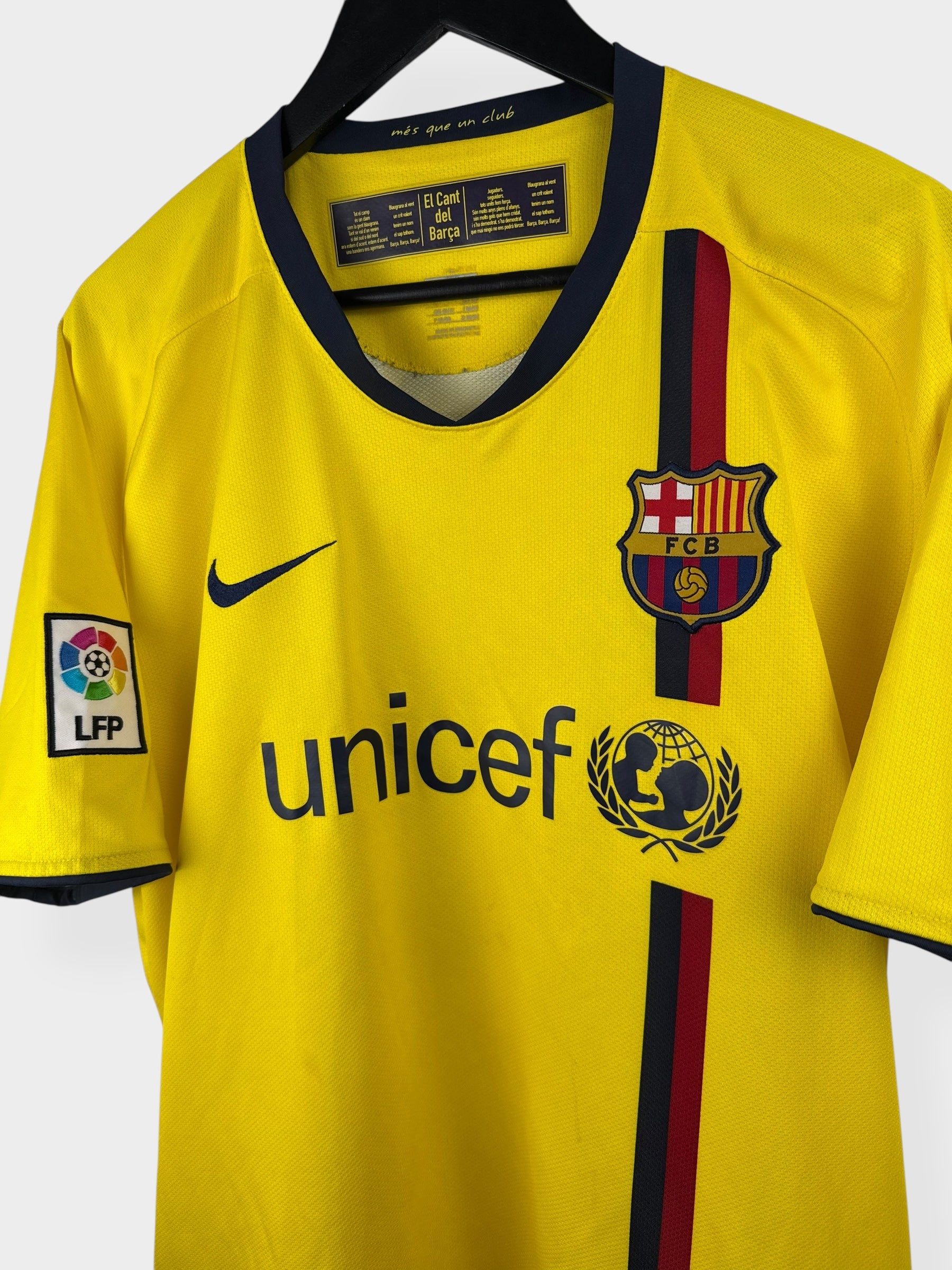 2008-10 BARCELONA AUSWÄRTSTRIKOT MESSI #10 XL