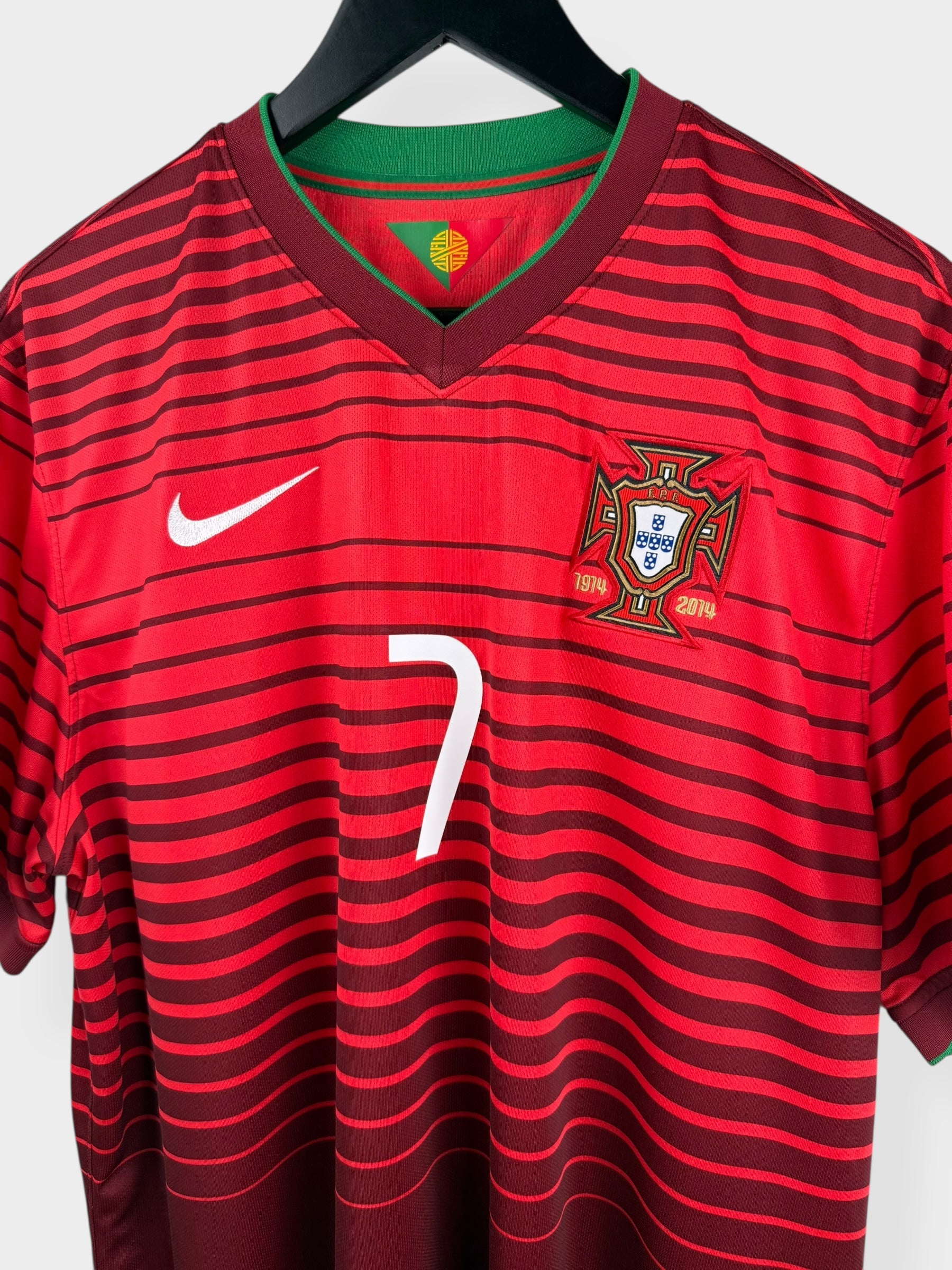 2014-15 PORTUGAL HEIMTRIKOT RONALDO #7 XL