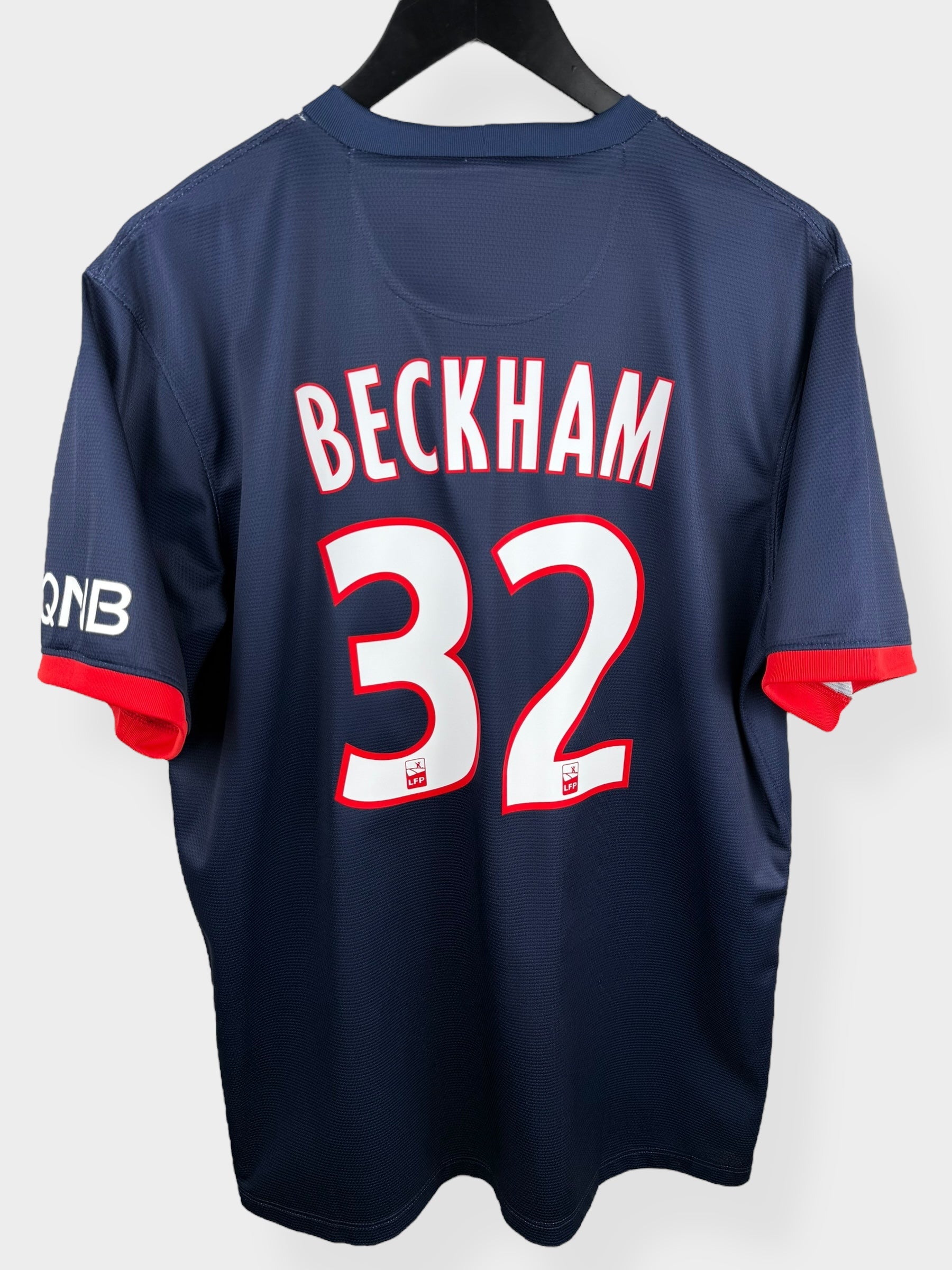 2013-14 PARIS SAINT GERMAIN HOME SHIRT BECKHAM #32 L