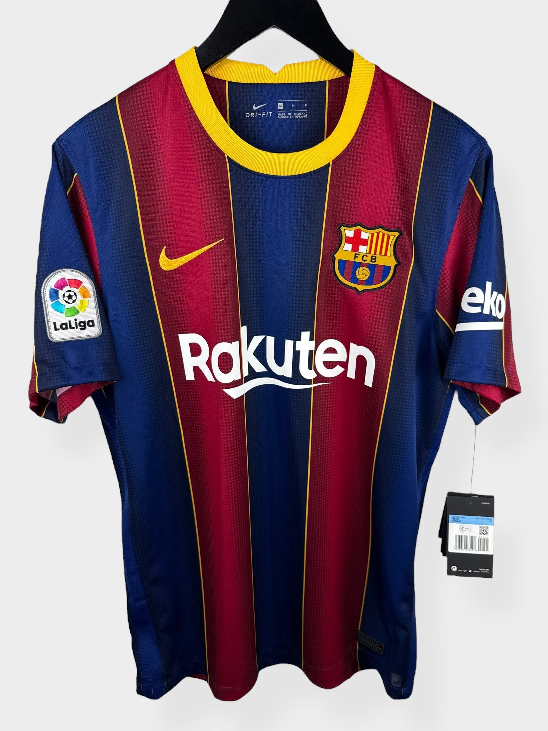 2020-21 BARCELONA HOME SHIRT M - Authentic Football Club