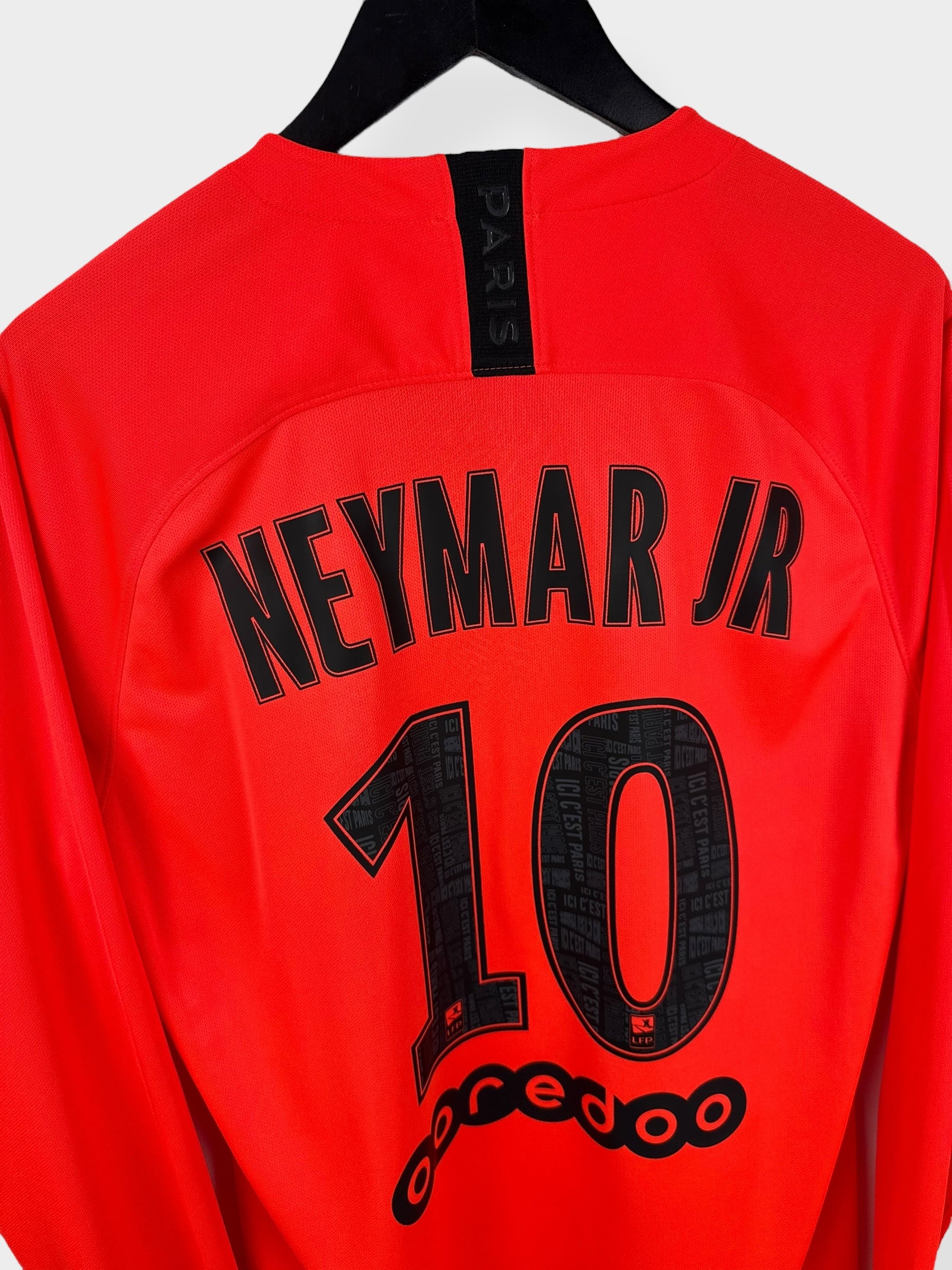 2019-20 PARIS SAINT-GERMAIN AWAY SHIRT LS NEYMAR JR #10 L - Authentic Football Club