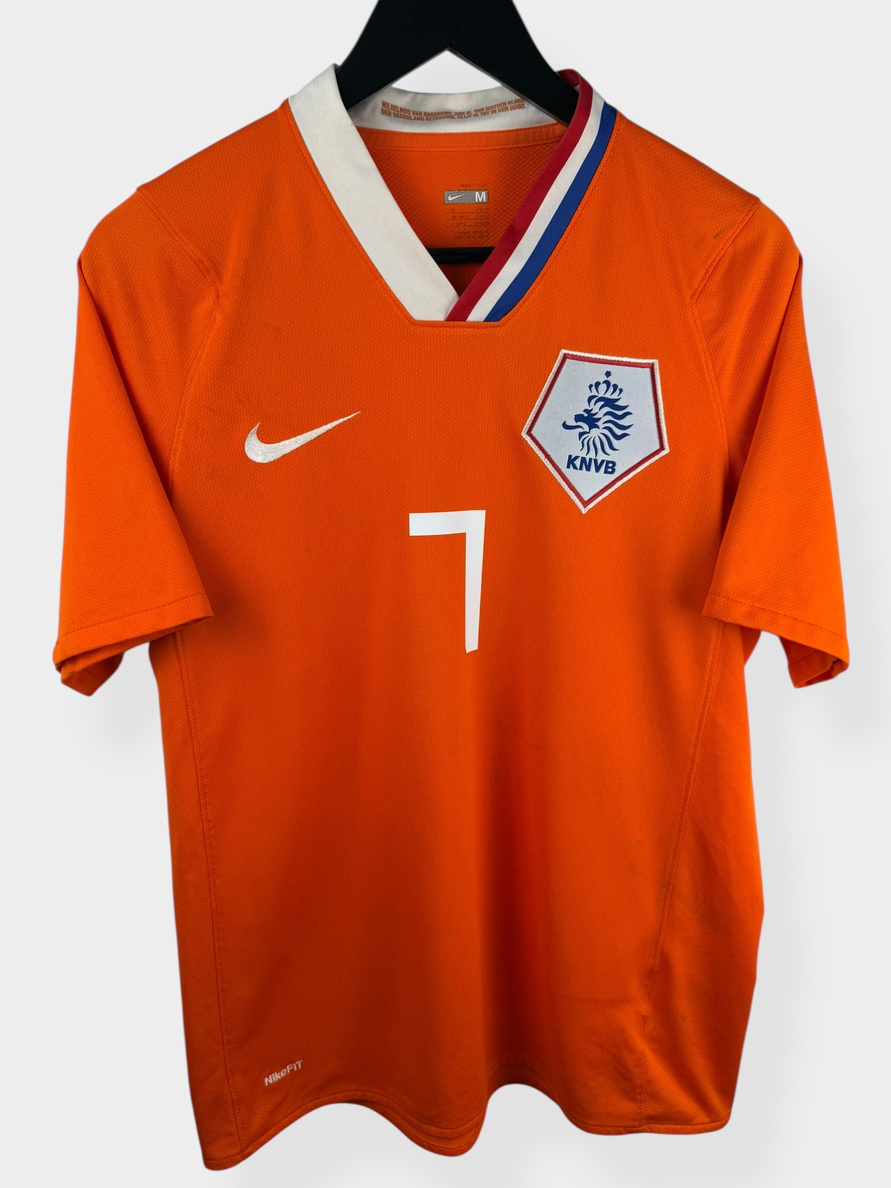 2008-10 NETHERLANDS HOME SHIRT V. PERSIE #7 M